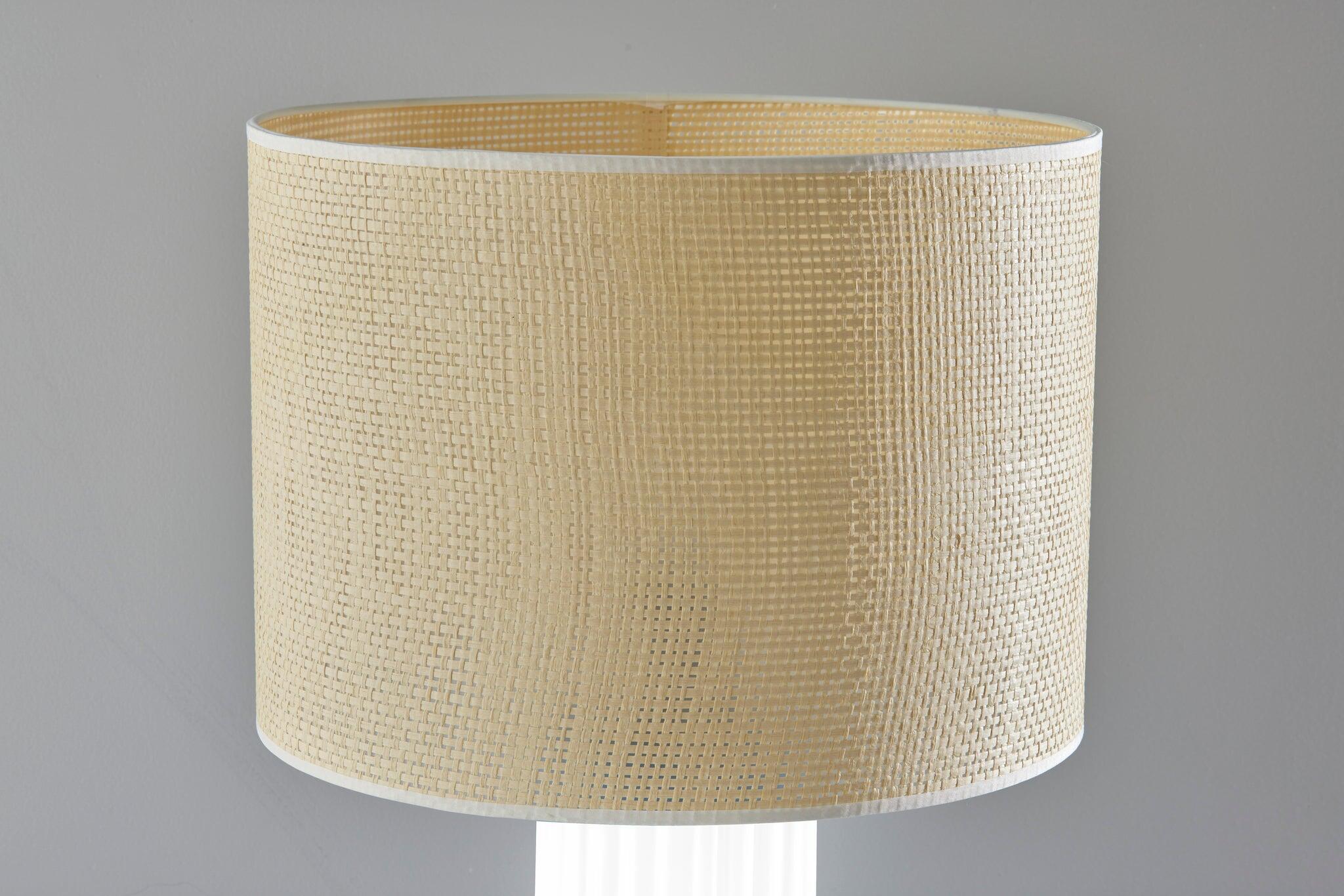 Adesso Primrose Large Table Lamp, White, large