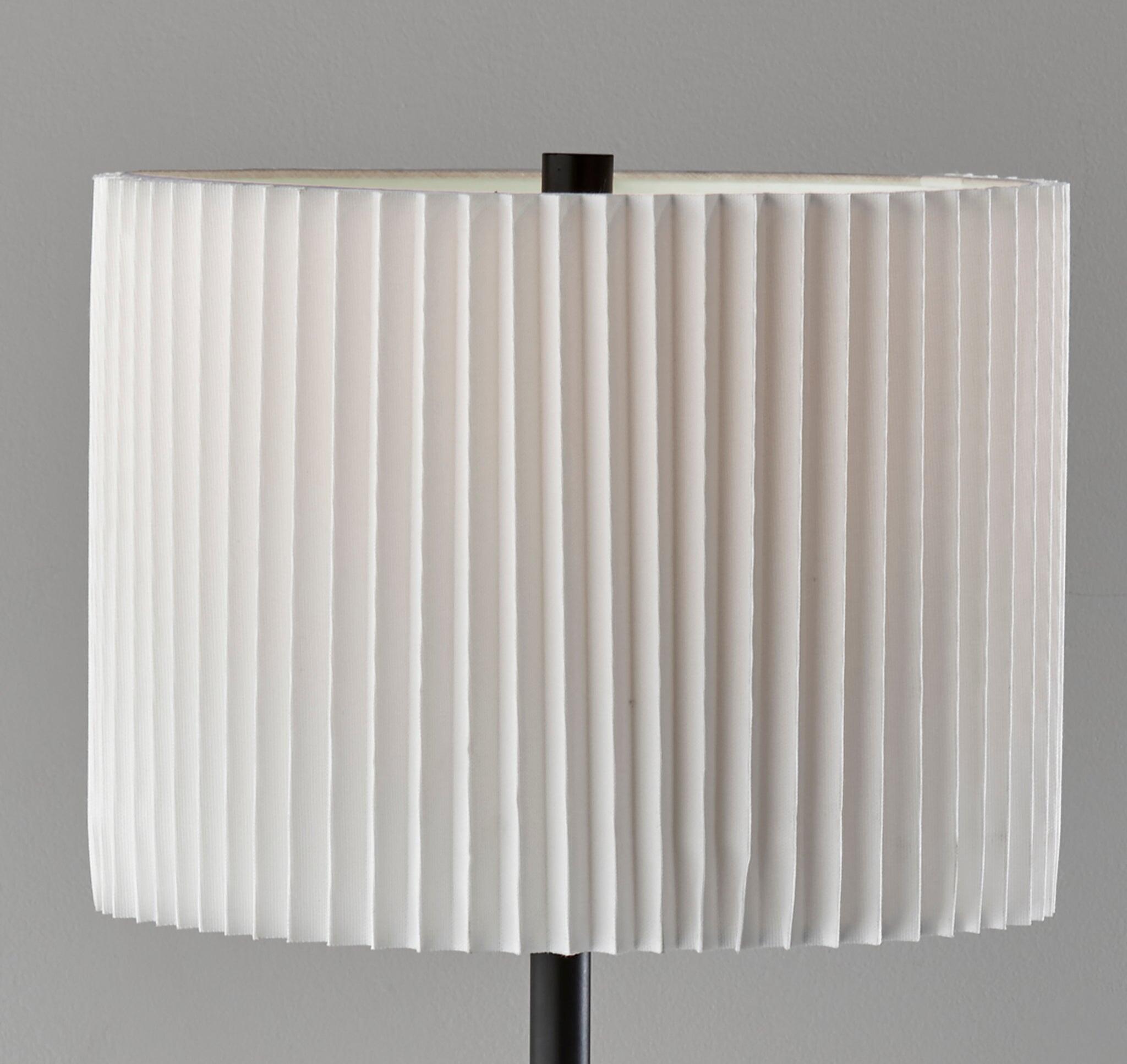 Adesso Simplee Eli Floor Lamp, Black, large