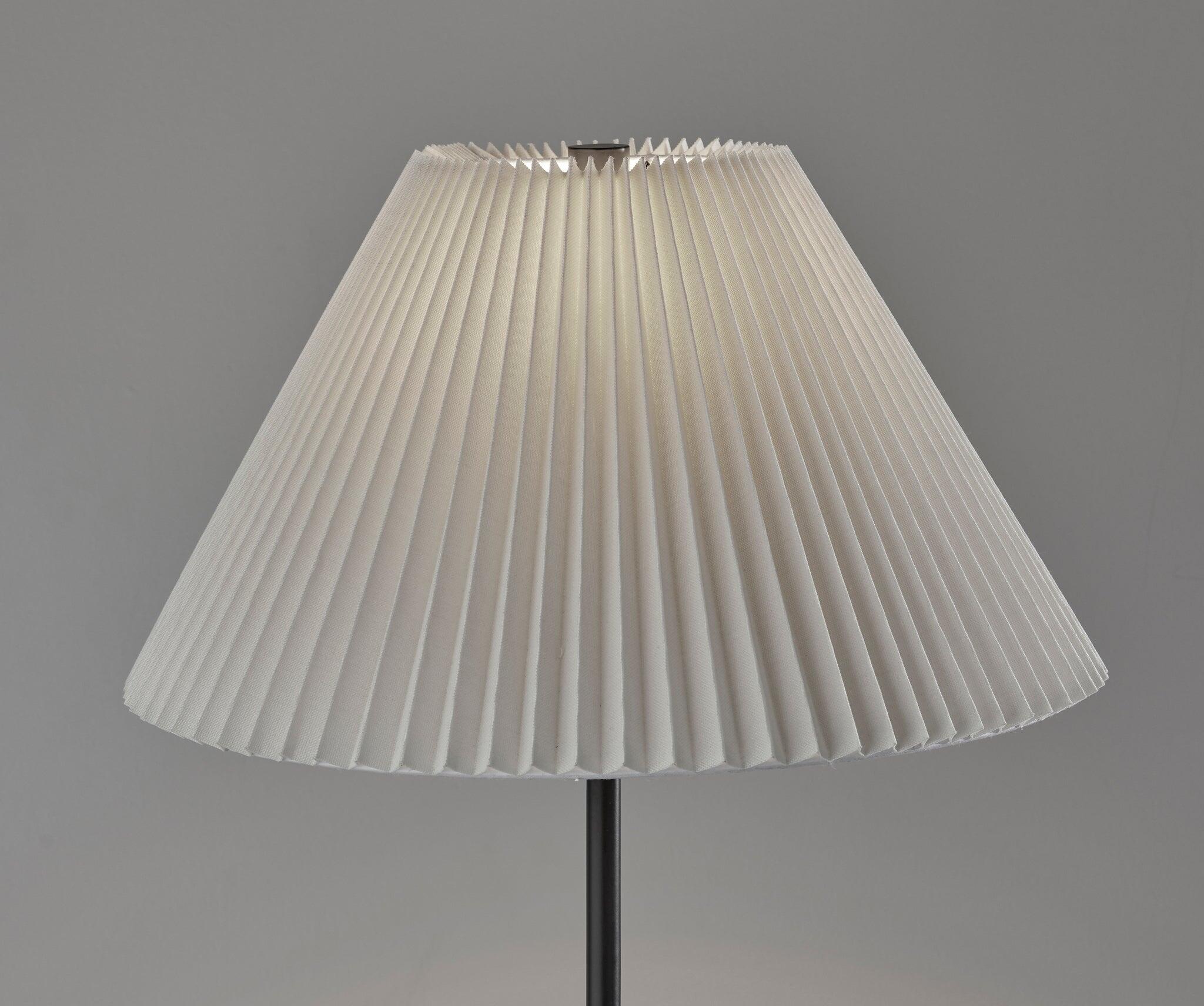 Adesso Simplee Jeremy Floor Lamp, Black, large