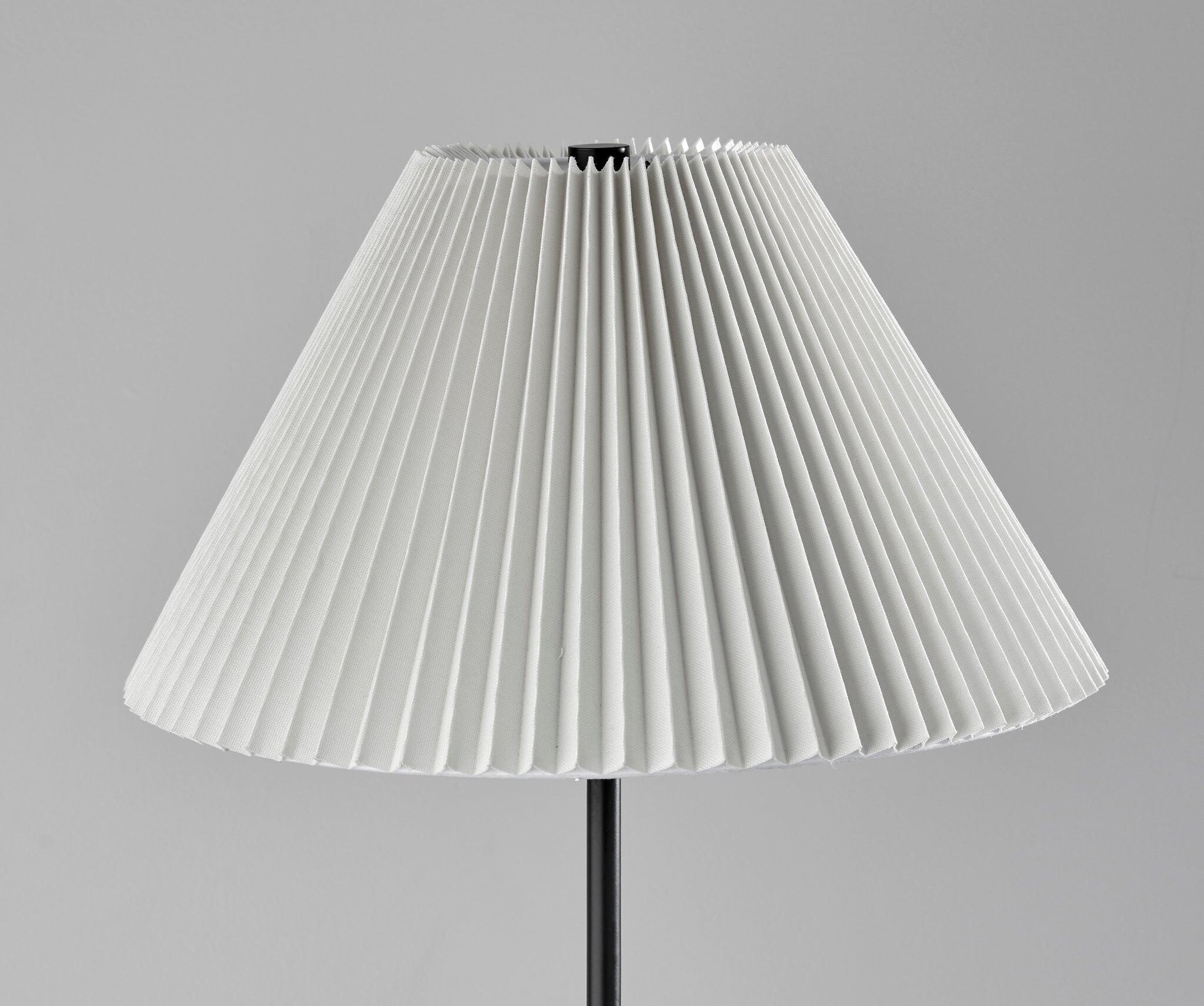 Adesso Simplee Jeremy Floor Lamp, Black, large