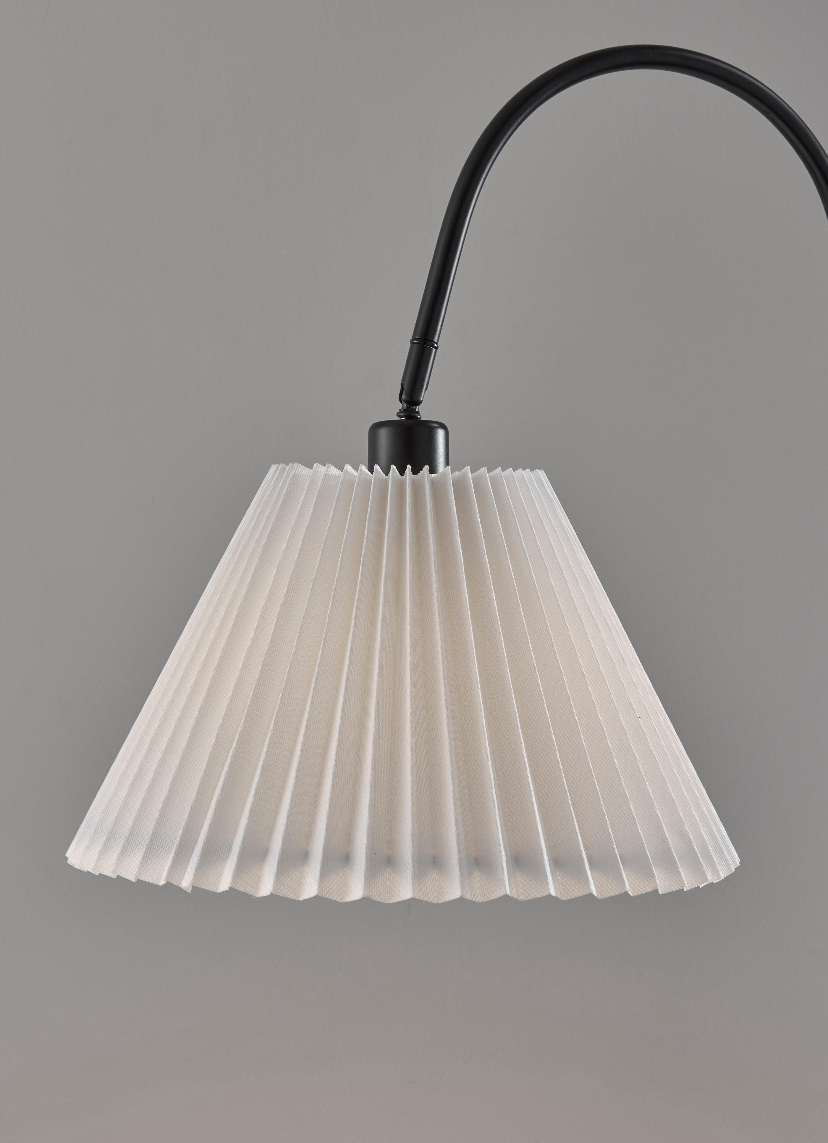 Adesso Simplee Thalia Floor Lamp, Black, large