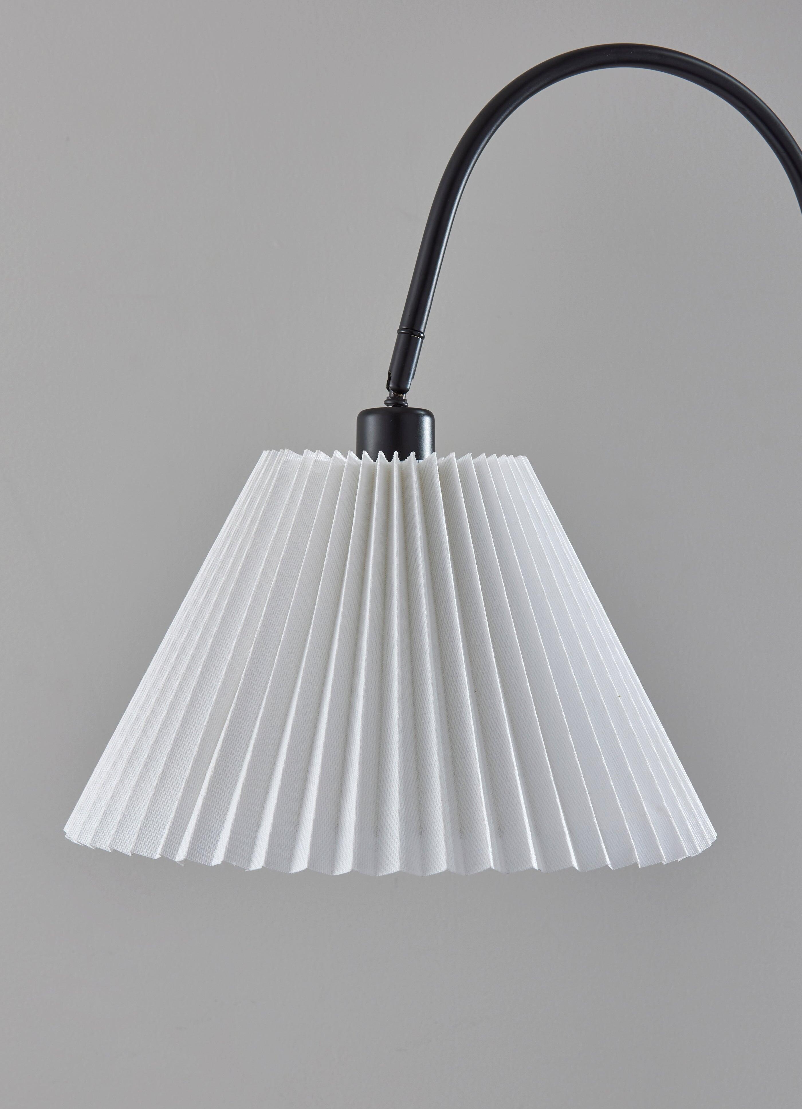 Adesso Simplee Thalia Floor Lamp, Black, large