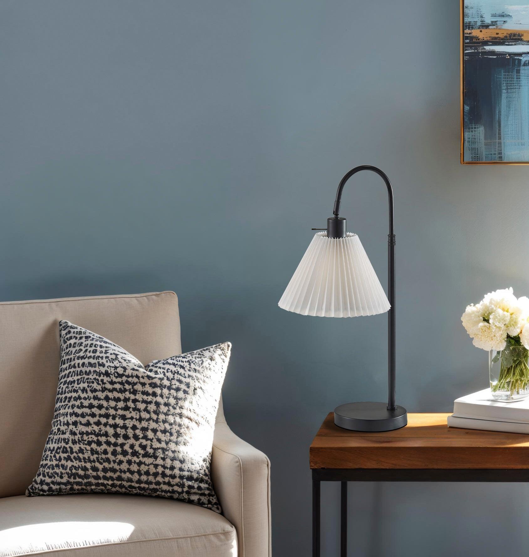 Adesso Simplee Thalia Table Lamp, Black, rollover