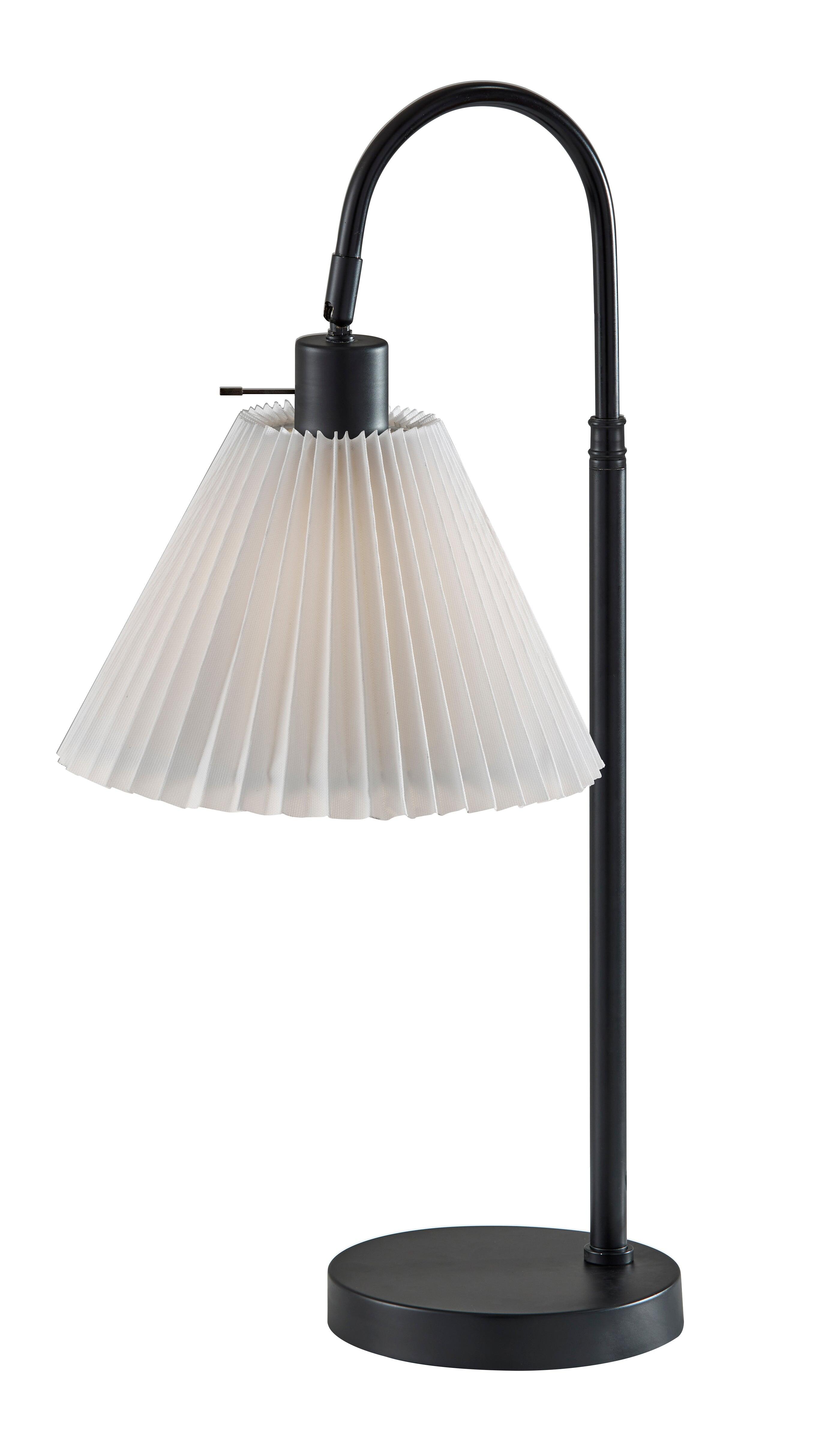 Adesso Simplee Thalia Table Lamp, Black, large
