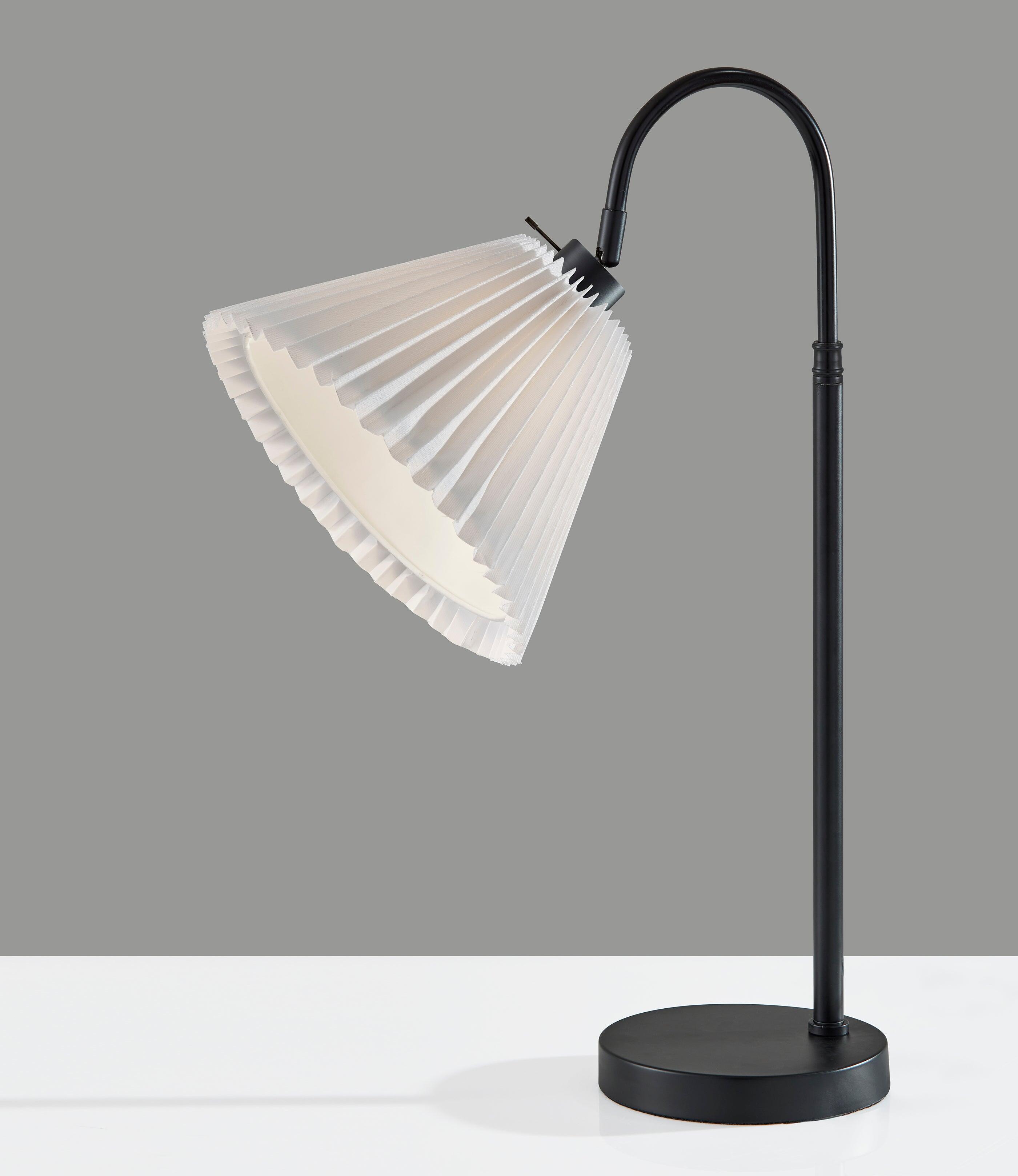 Adesso Simplee Thalia Table Lamp, Black, large