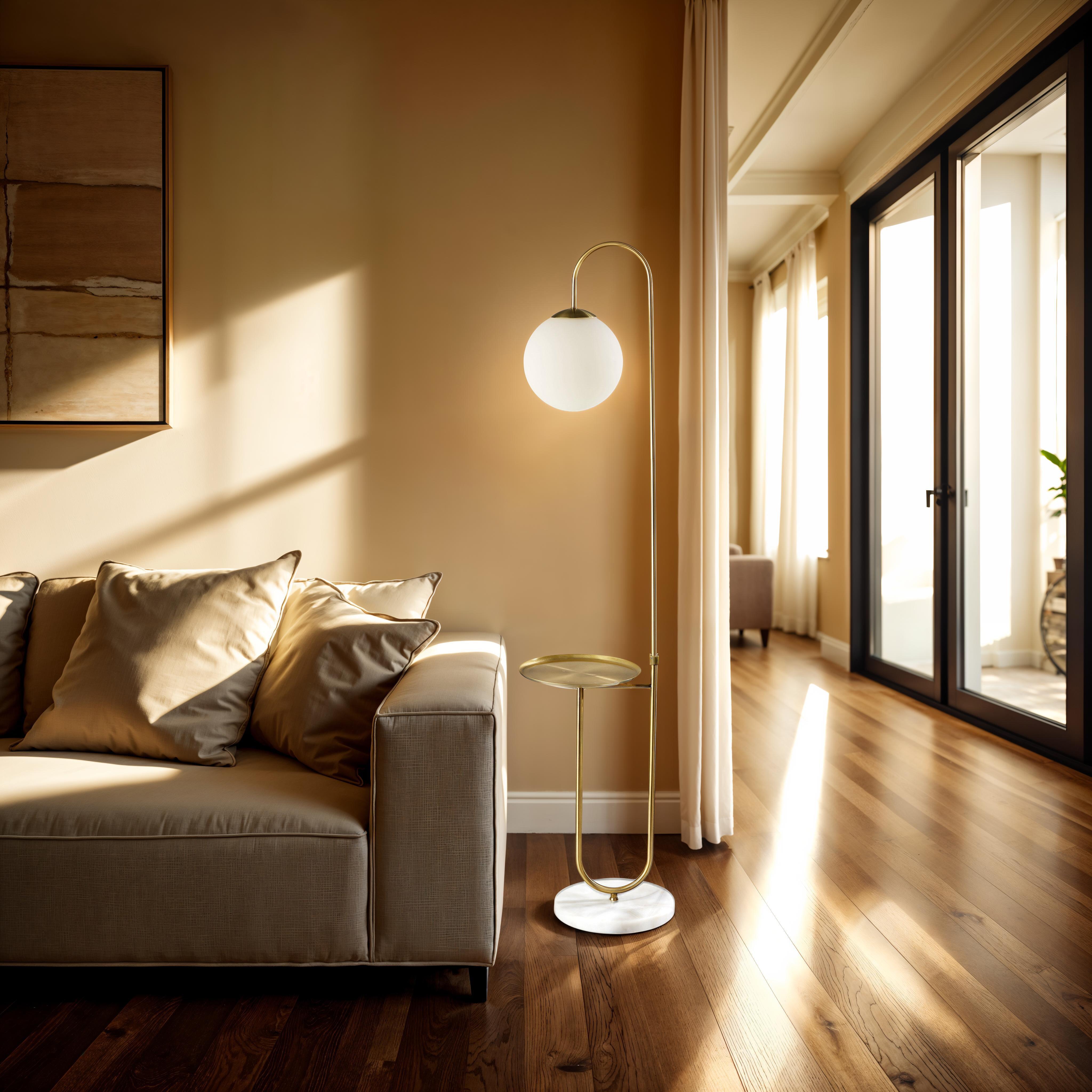 Adesso Terra Shelf Floor Lamp, , rollover