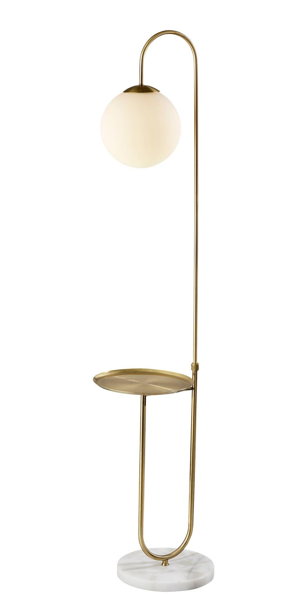 Adesso Terra Shelf Floor Lamp, , large