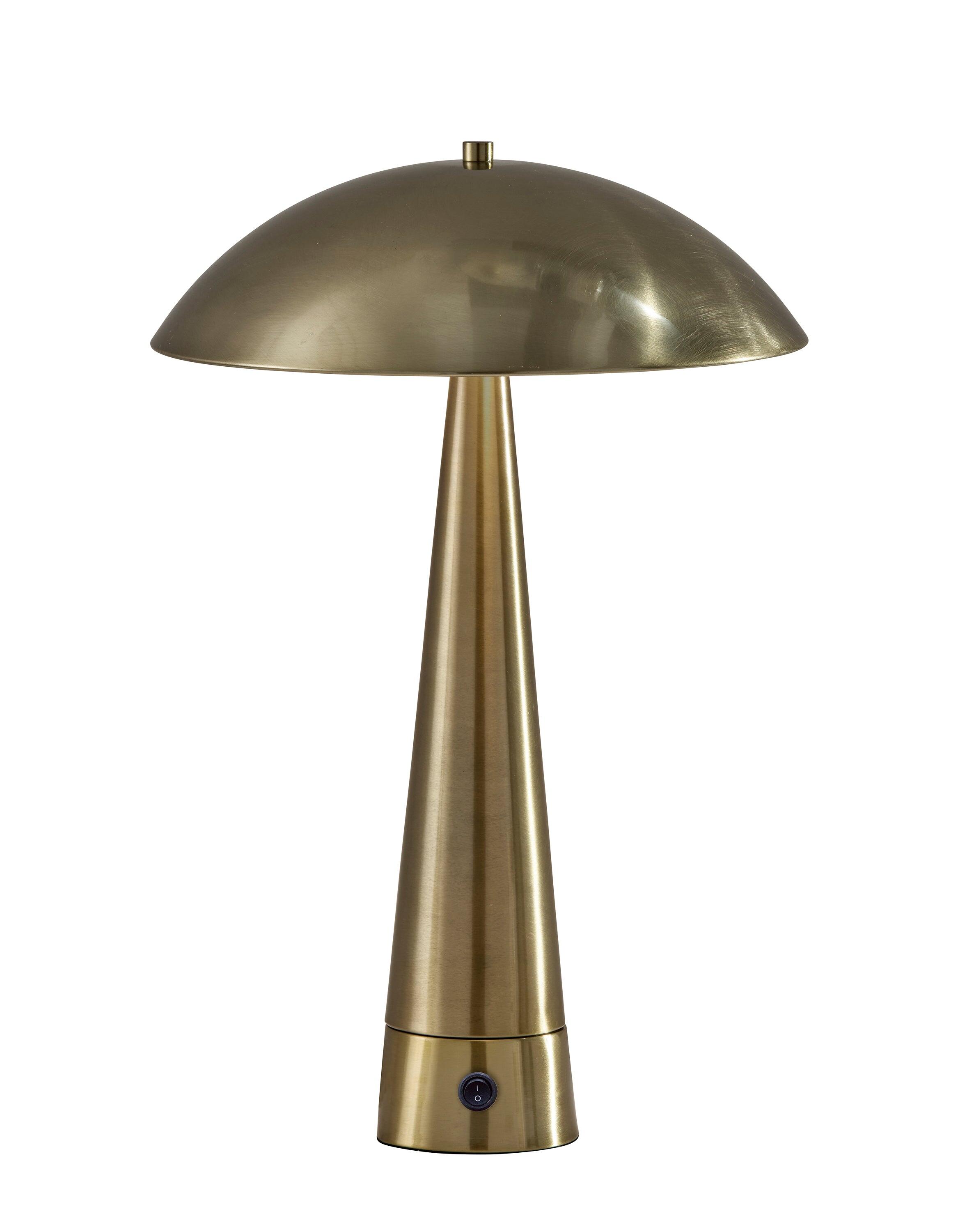 Adesso Vortex Table Lamp, Antique Brass, large