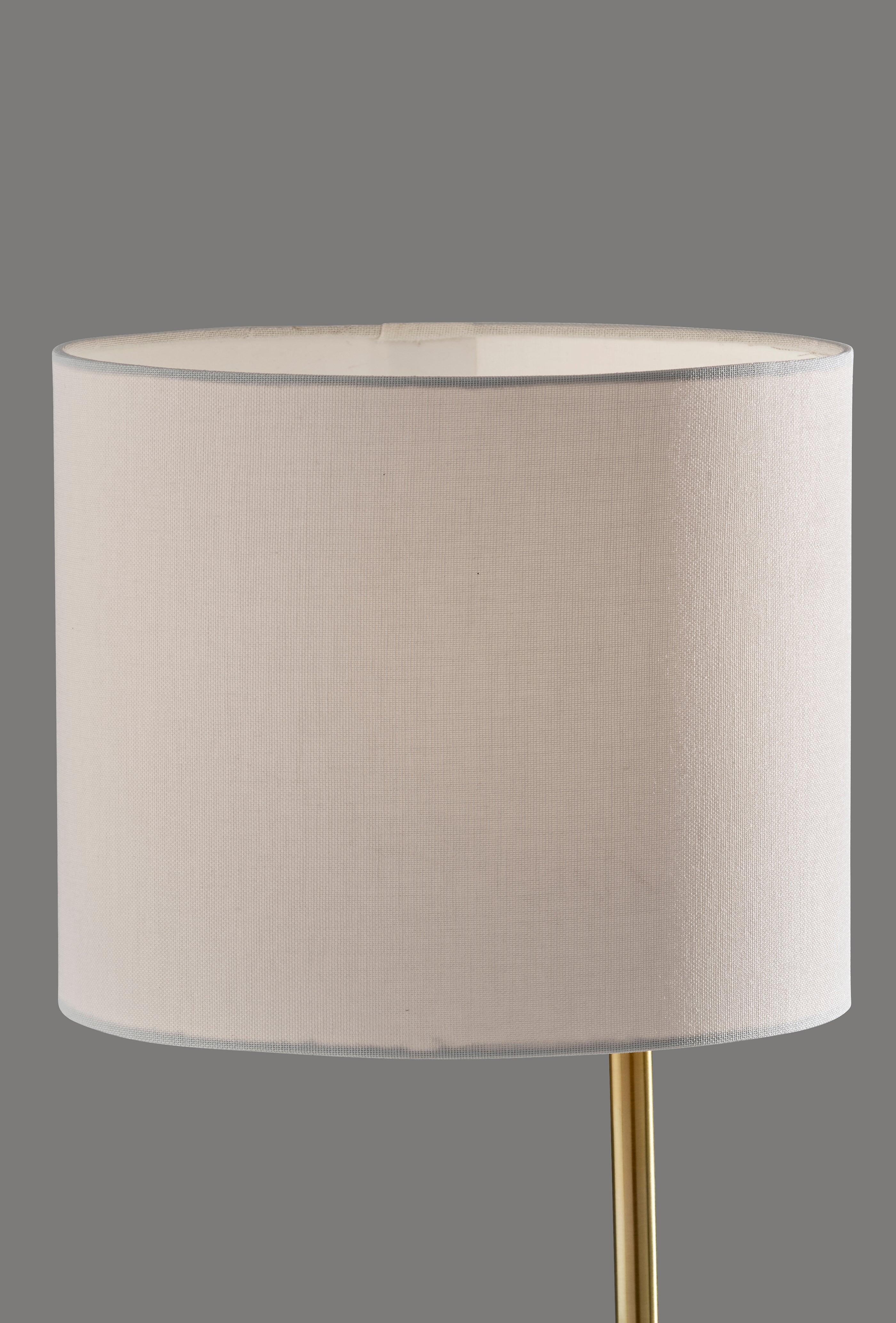 Adesso Wyatt Desk Lamp, Antique Brass, large
