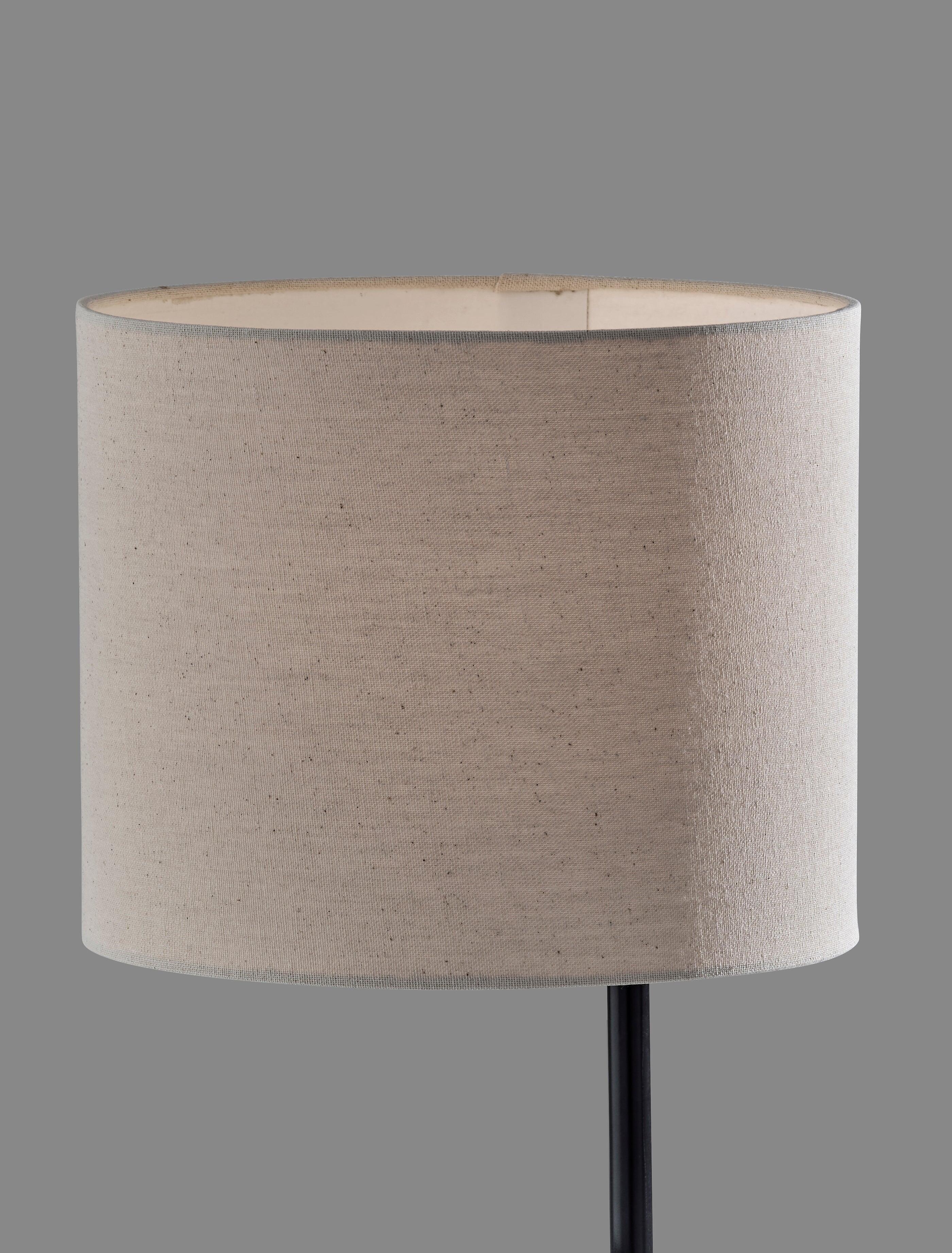 Adesso Wyatt Desk Lamp, Black, large