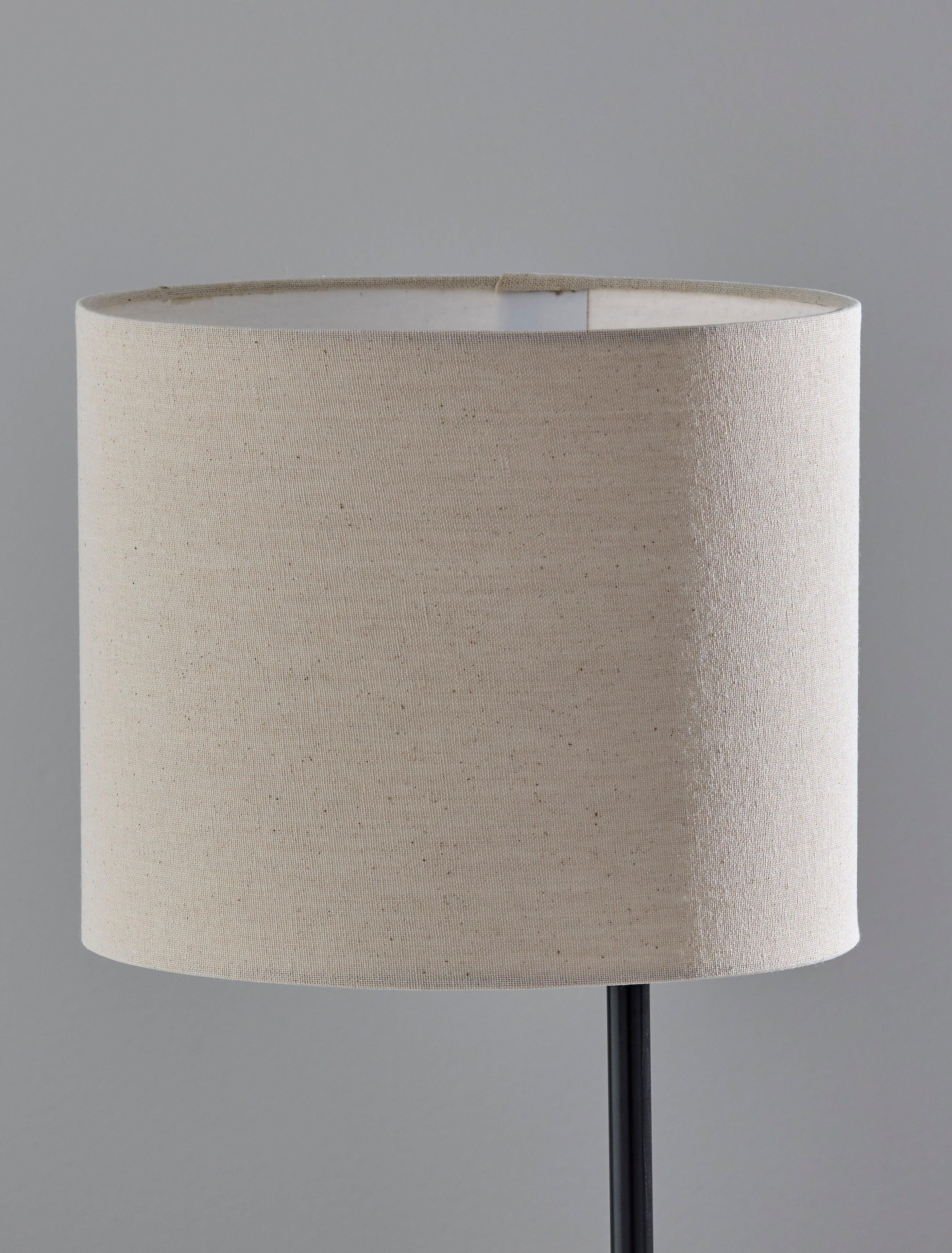 Adesso Wyatt Desk Lamp, Black, large