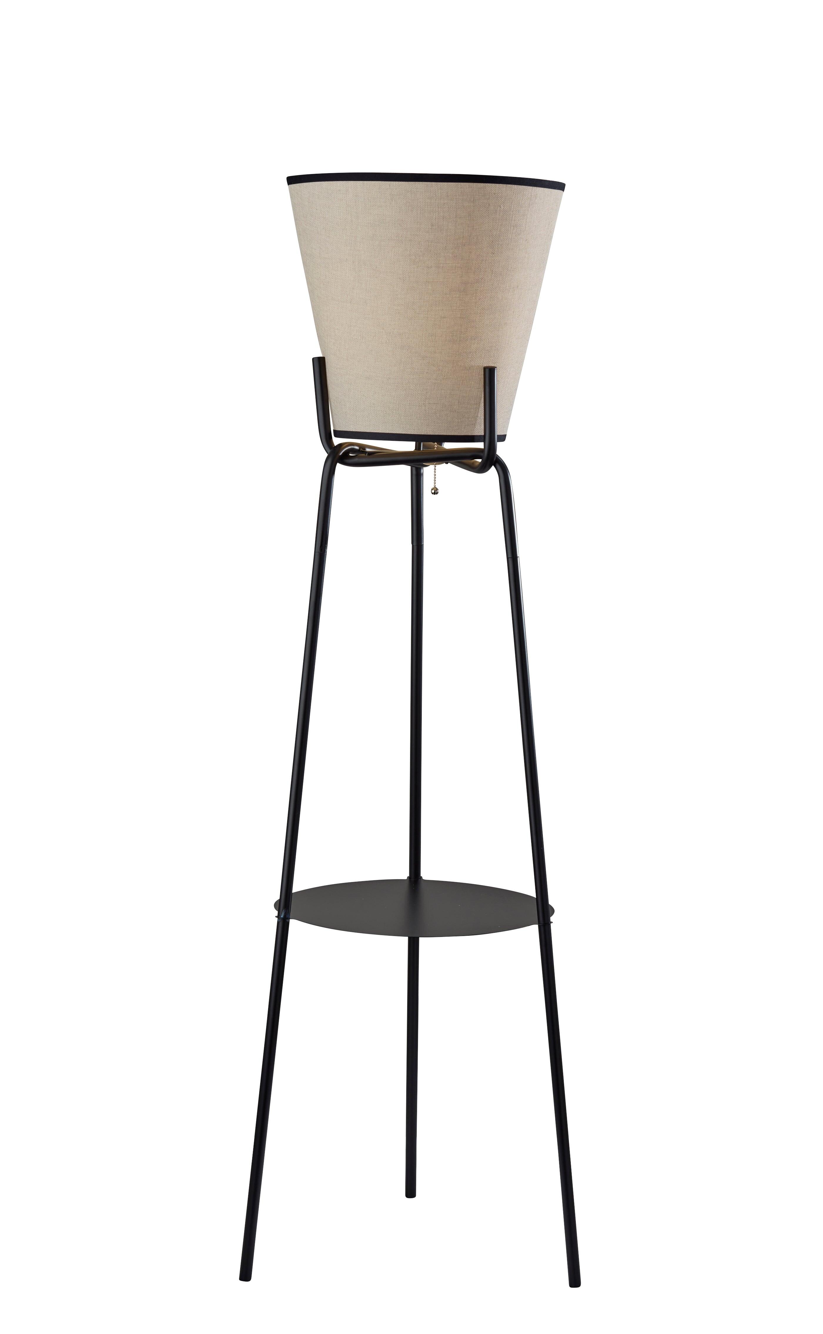 Adesso Zeek Shelf Floor Lamp, , large