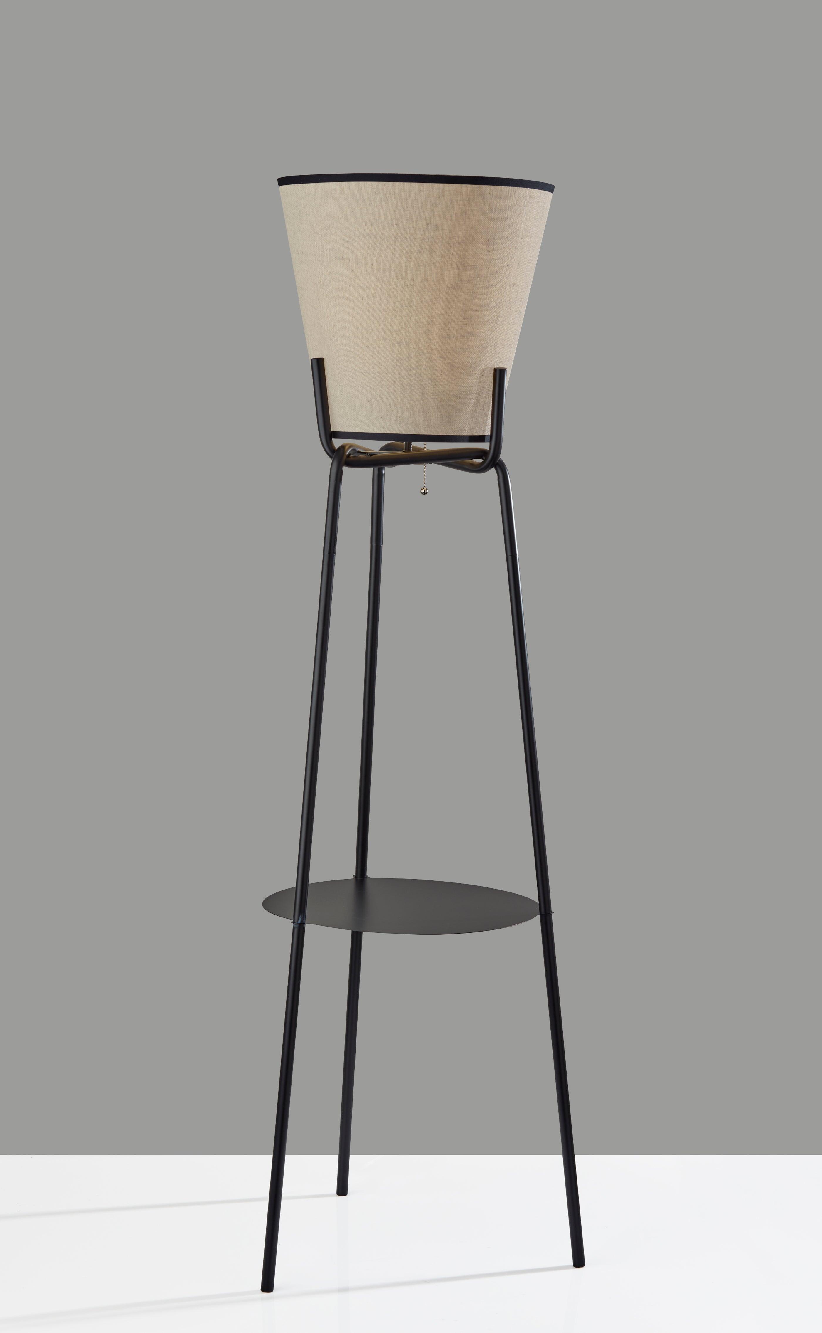 Adesso Zeek Shelf Floor Lamp, , large