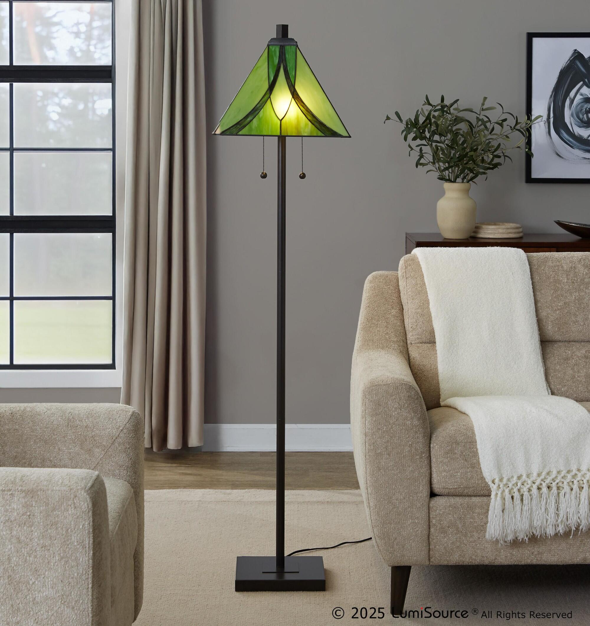 LumiSource Ren Solid Floor Lamp, , rollover