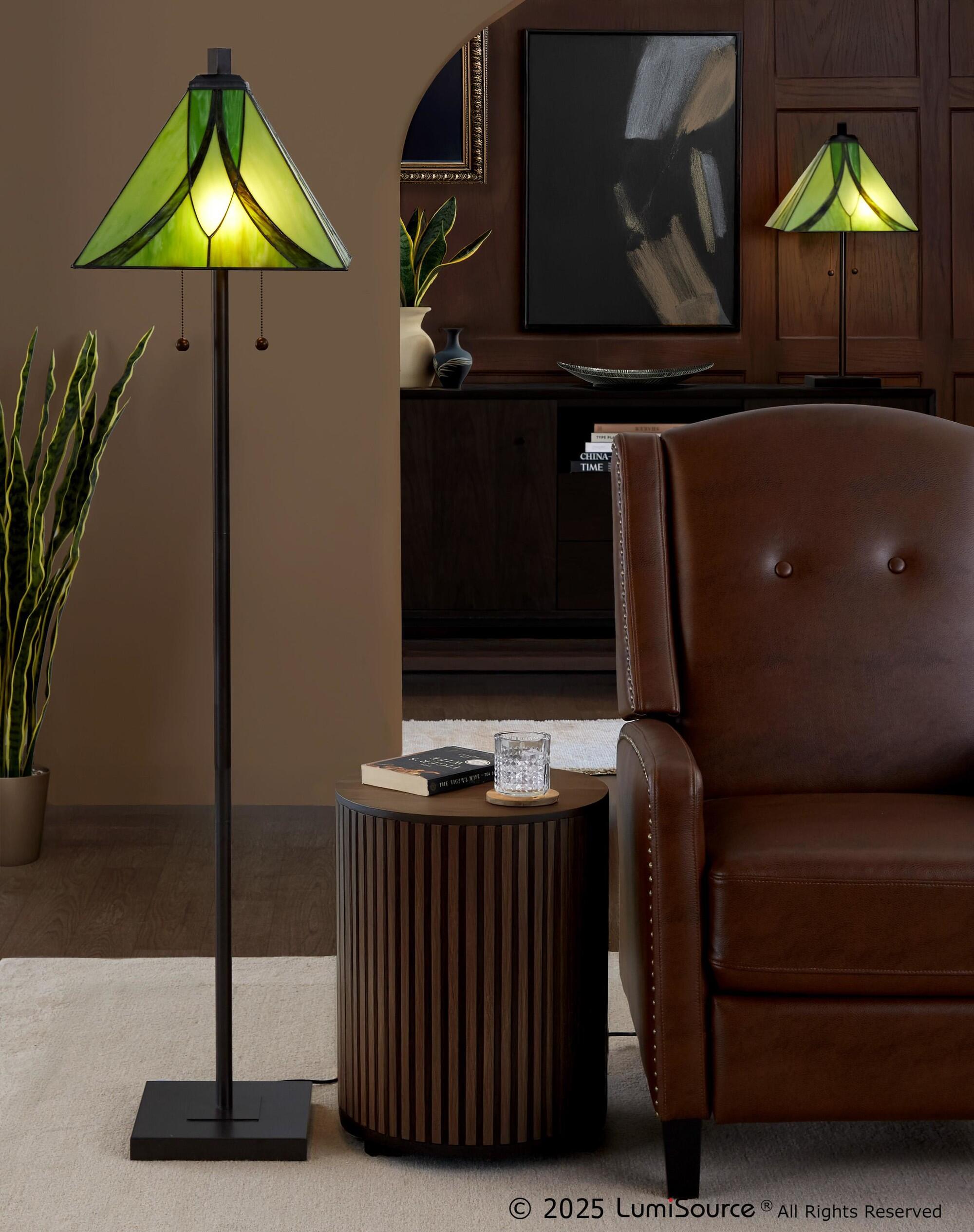 LumiSource Ren Solid Floor Lamp, , large