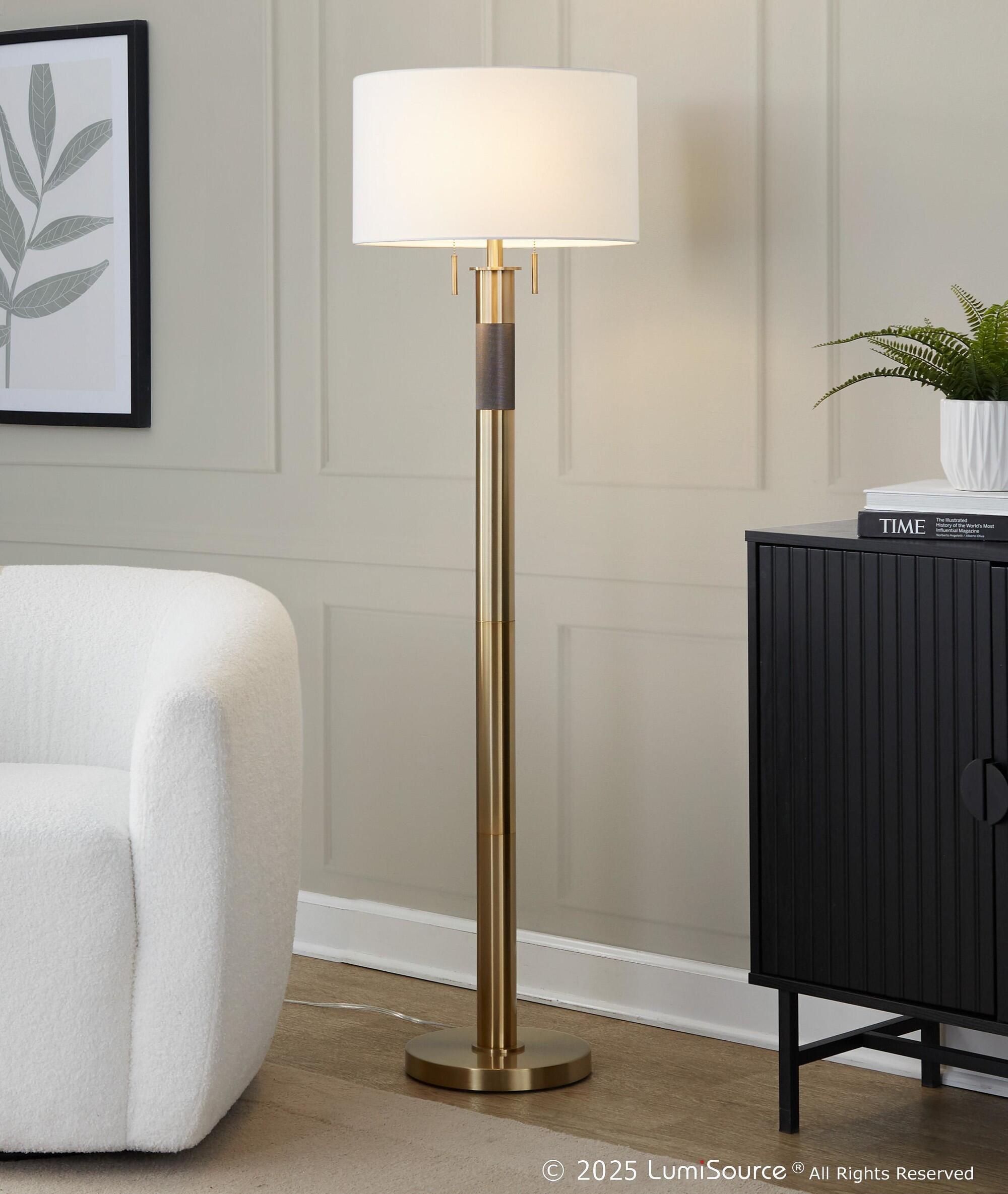 LumiSource Trophy Floor Lamp, , large