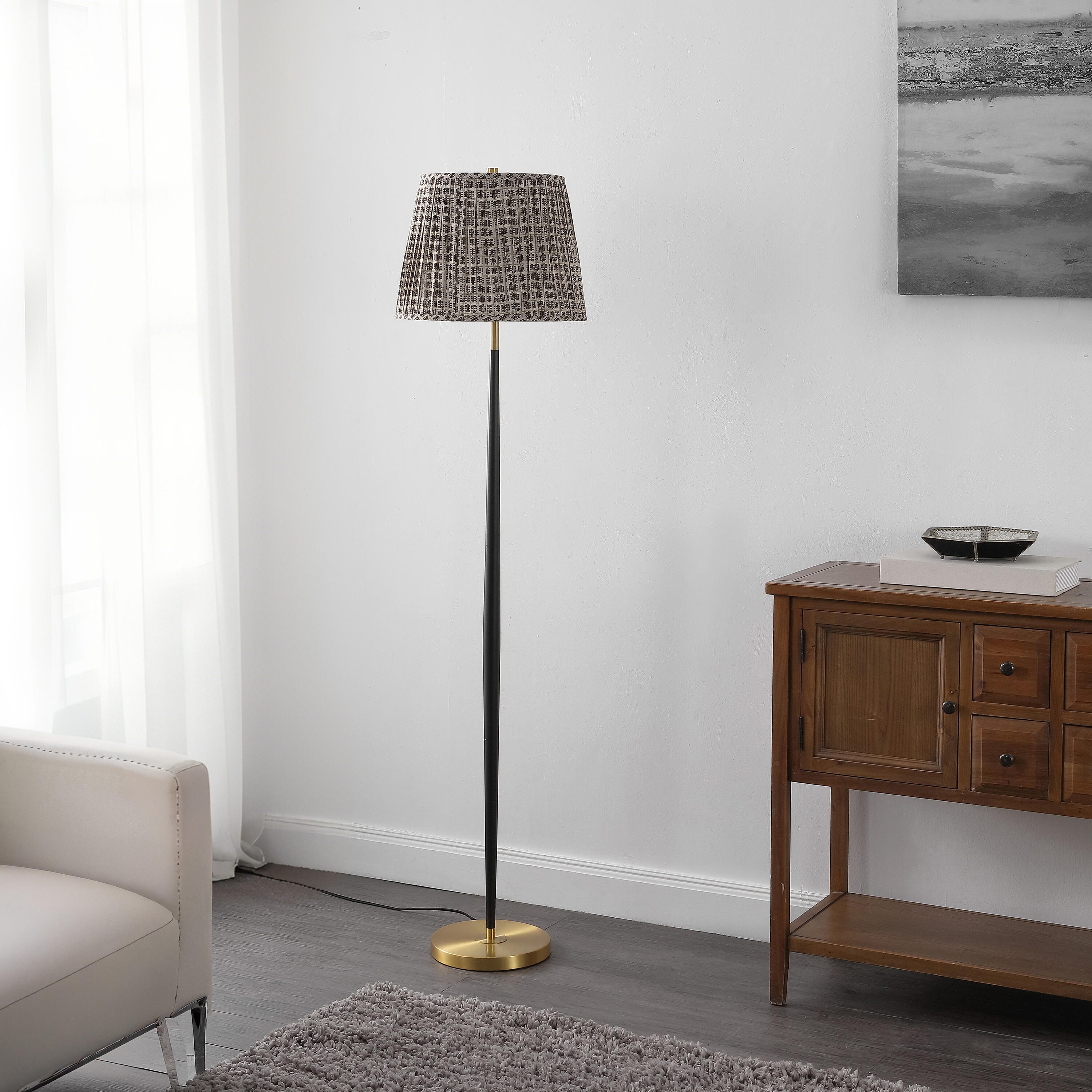 Safavieh Carlyle Floor Lamp, , large