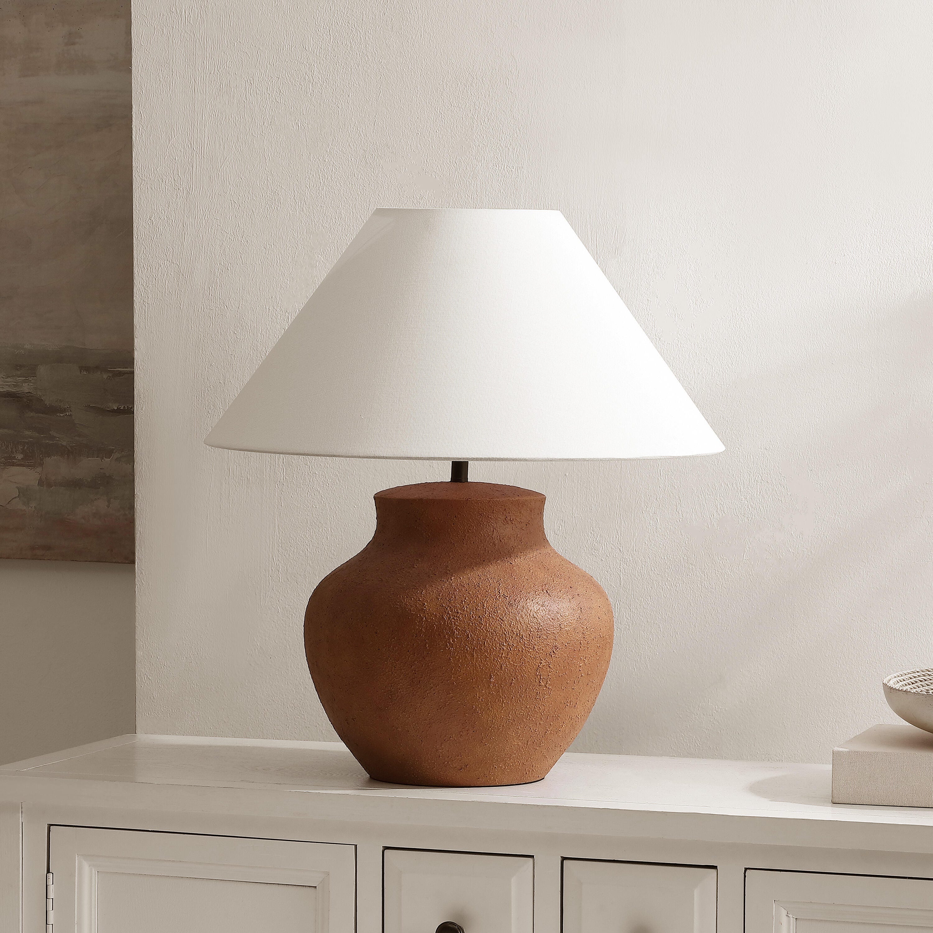 Safavieh Clay Table Lamp, , large