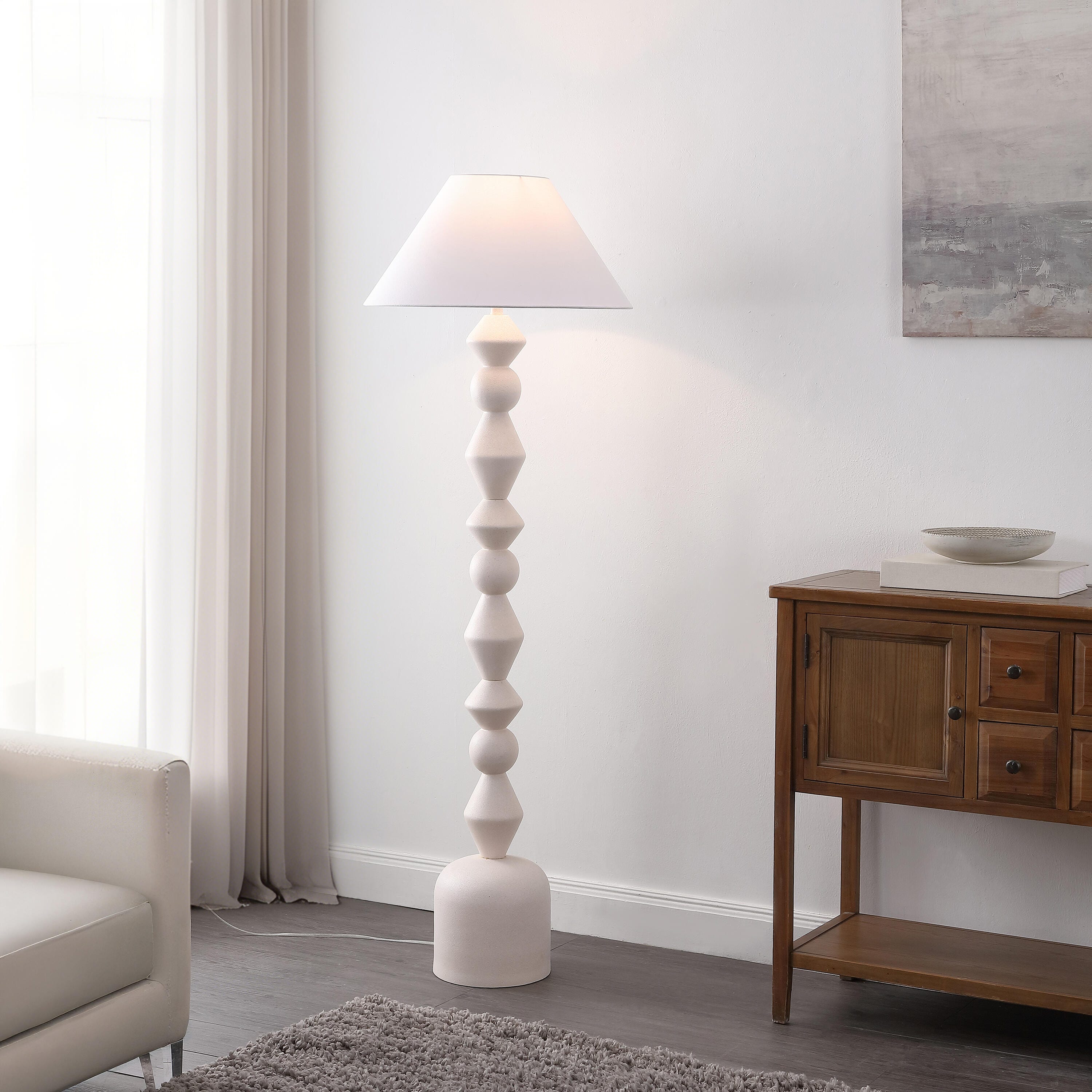 Safavieh Lanie Floor Lamp, , rollover