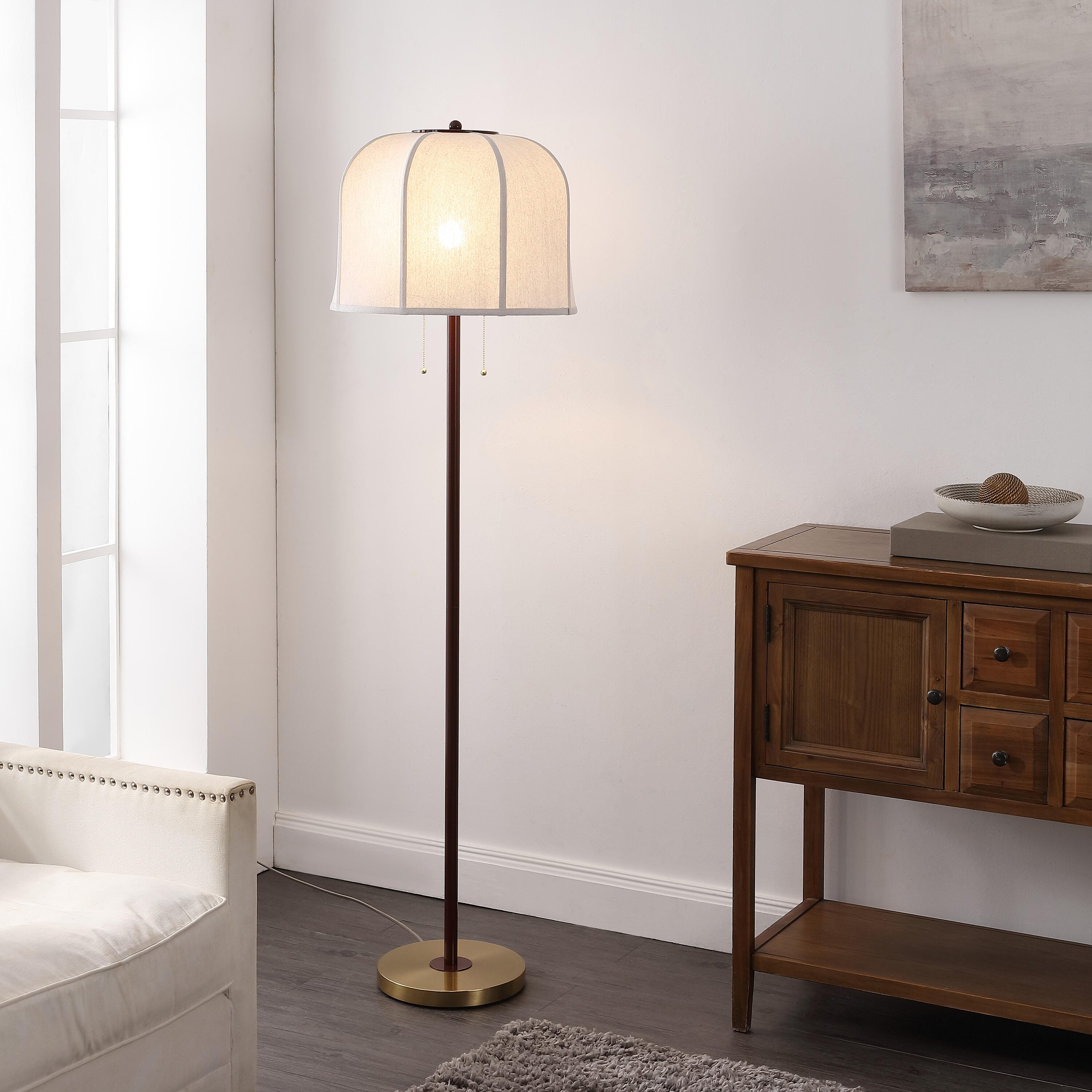 Safavieh Masey Floor Lamp, , rollover