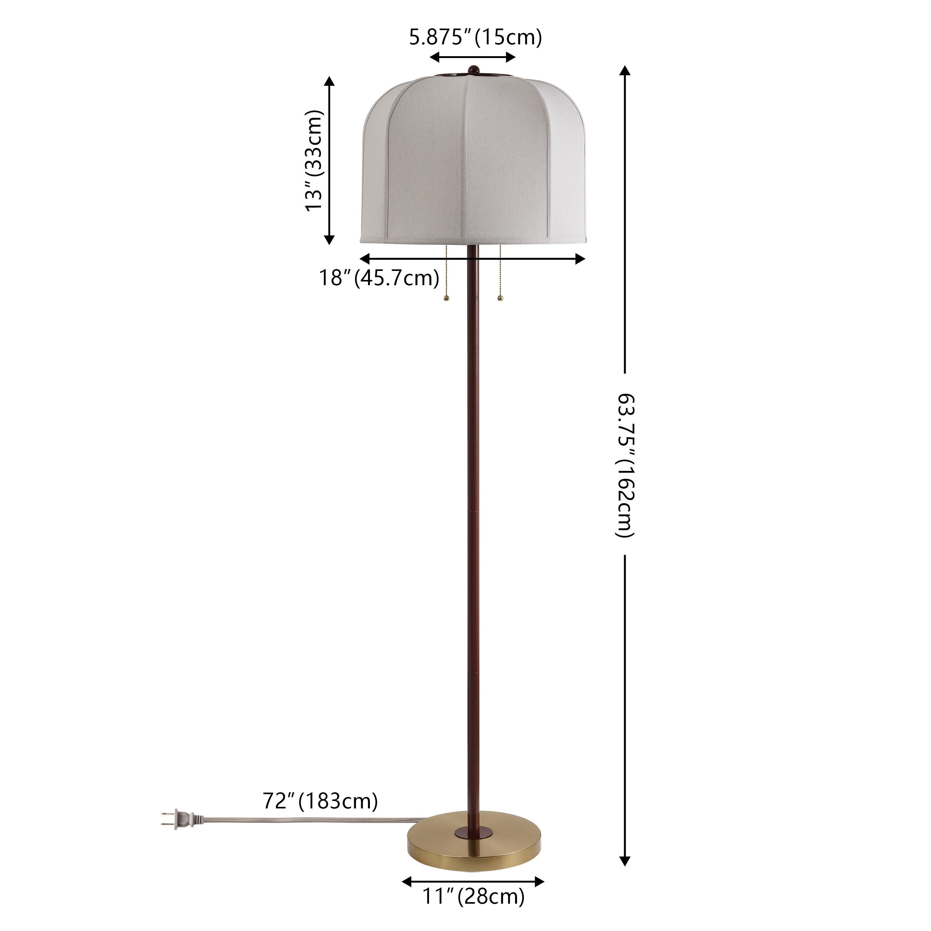 Safavieh Masey Floor Lamp, , large