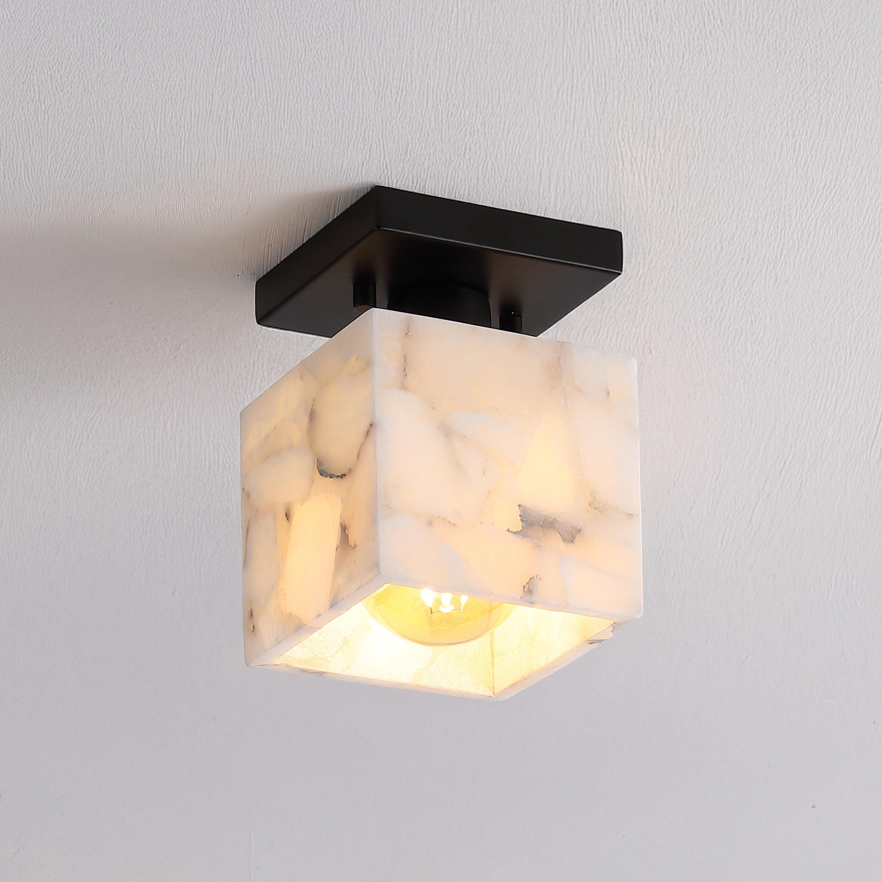 JONATHAN Y Alessia Flush Mount Light, , rollover