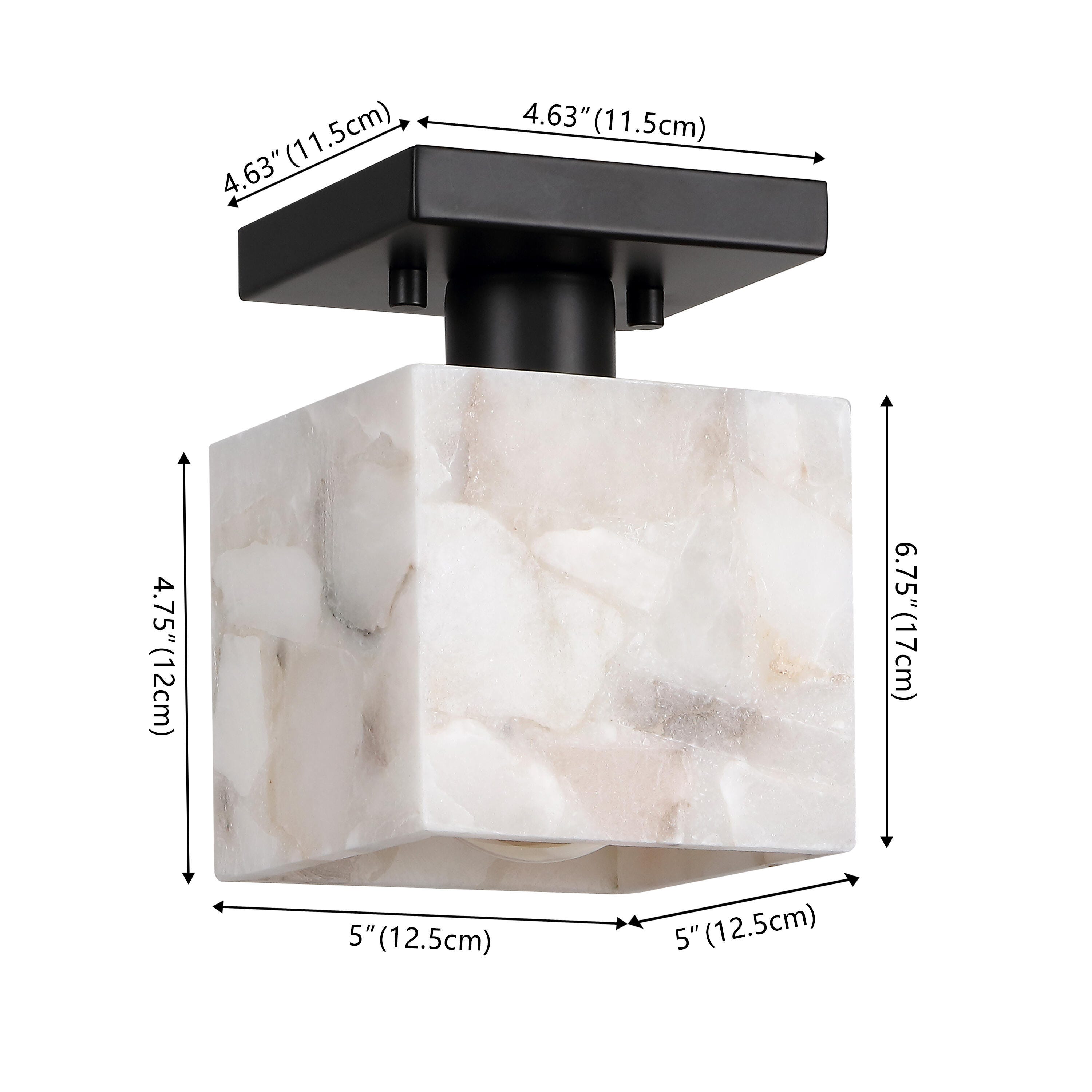 JONATHAN Y Alessia Flush Mount Light, , large