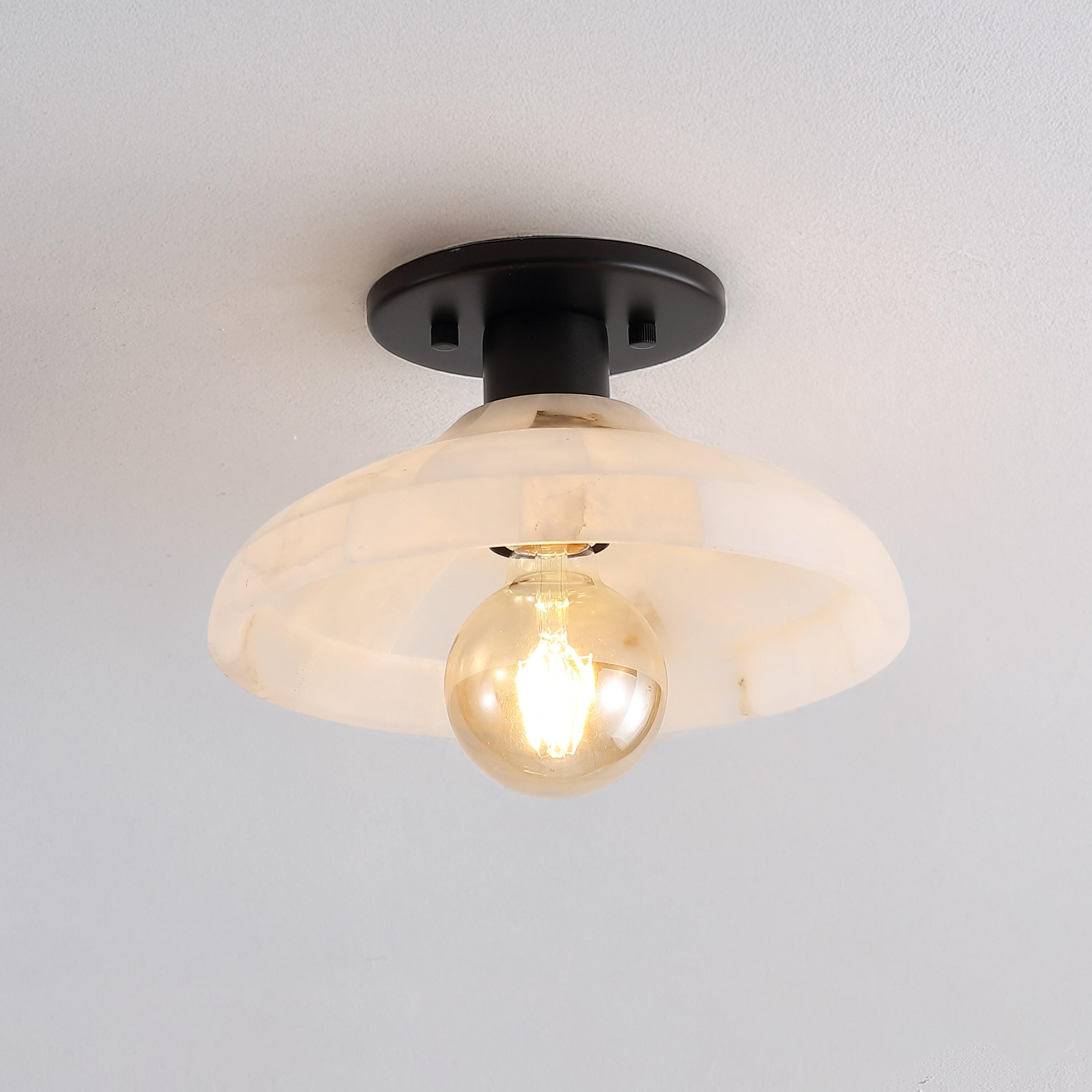 JONATHAN Y Amara Flush Mount Light, , rollover