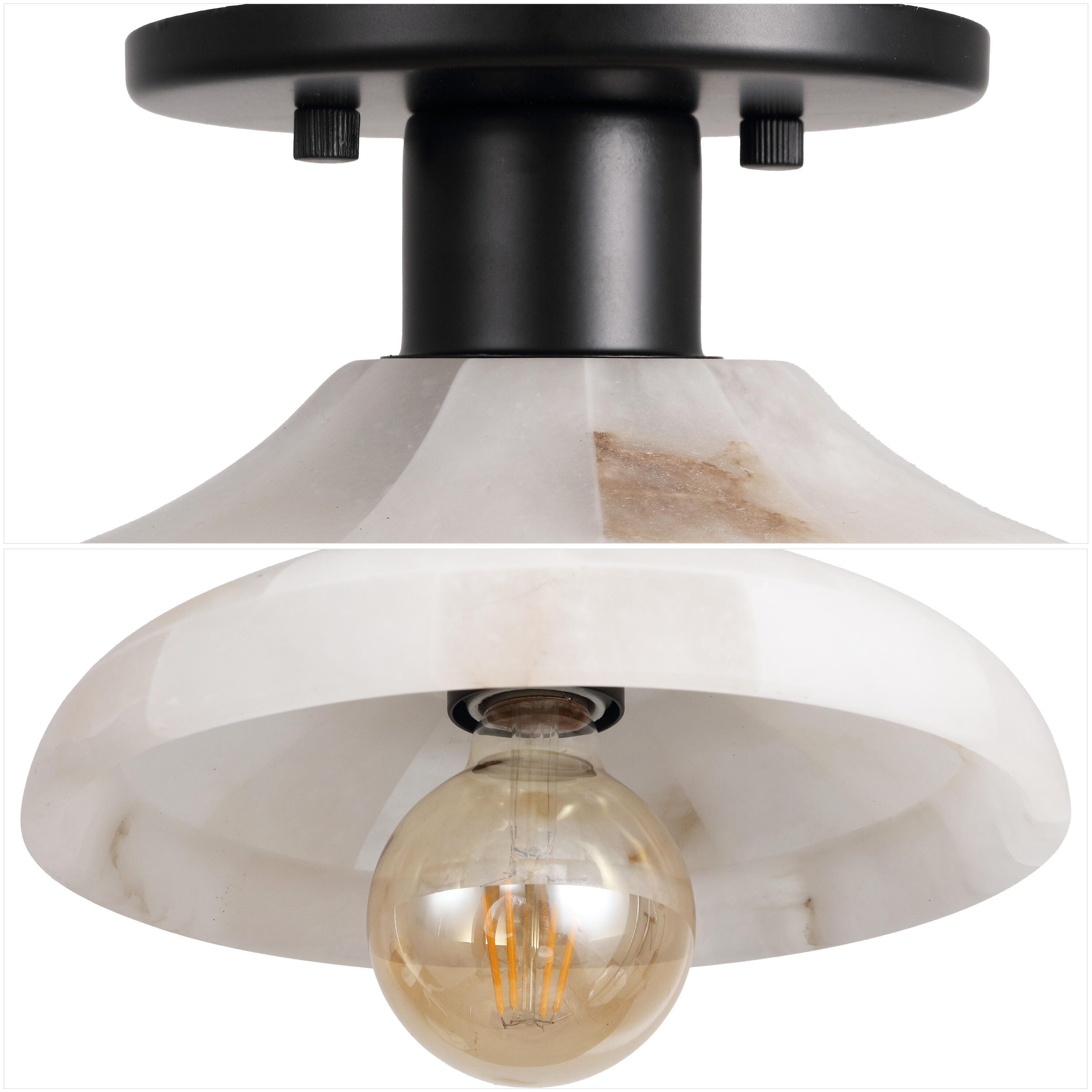 JONATHAN Y Amara Flush Mount Light, , large