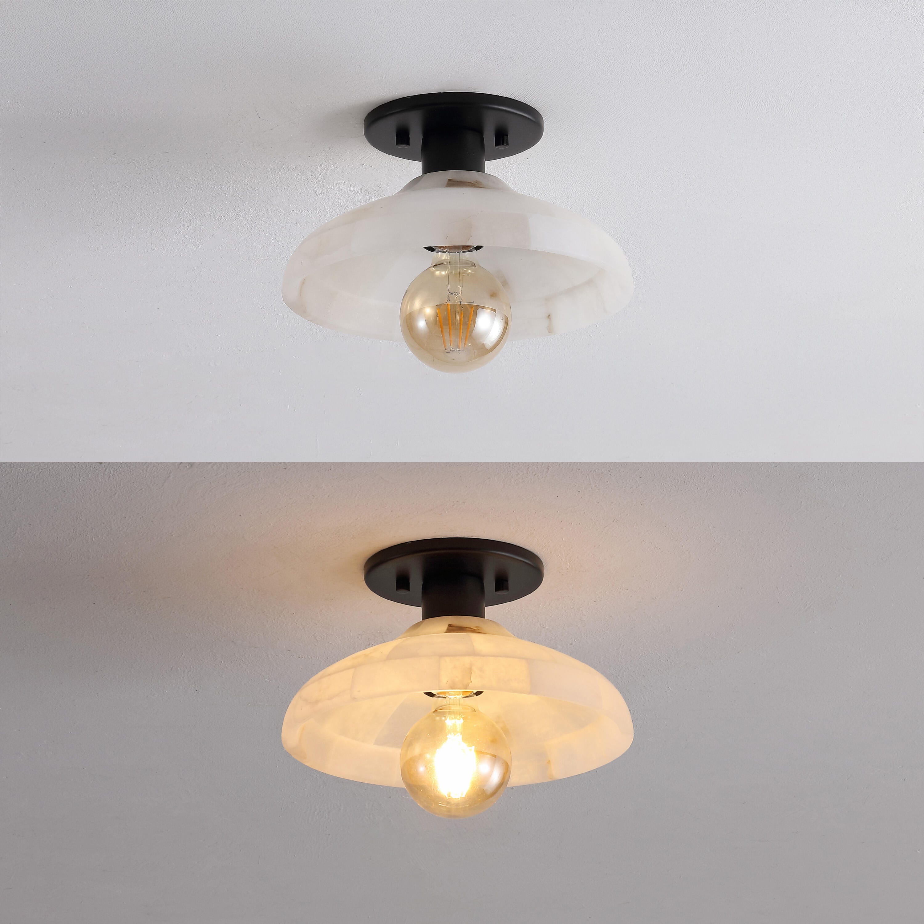 JONATHAN Y Amara Flush Mount Light, , large