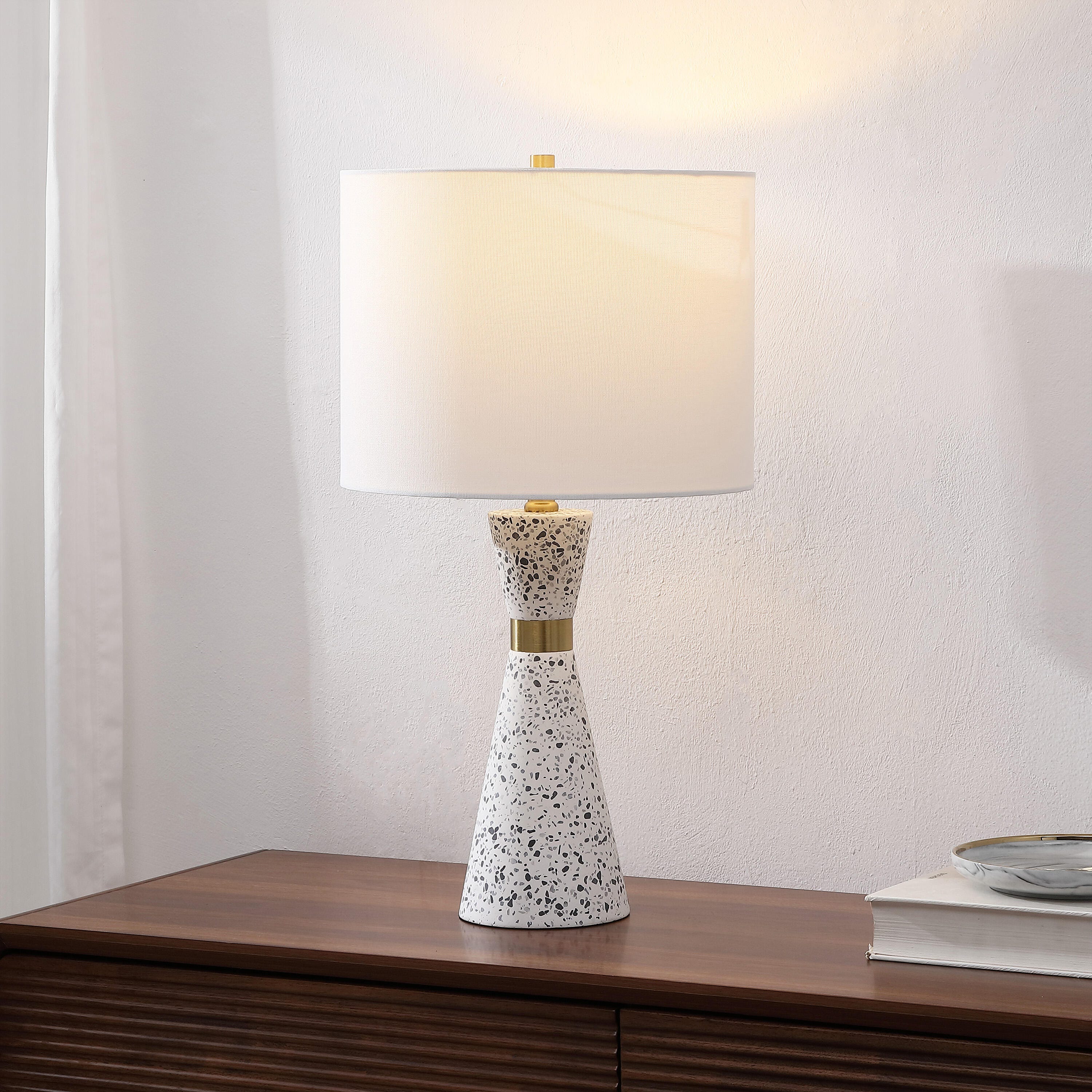 JONATHAN Y Artezza Table Lamp, , rollover
