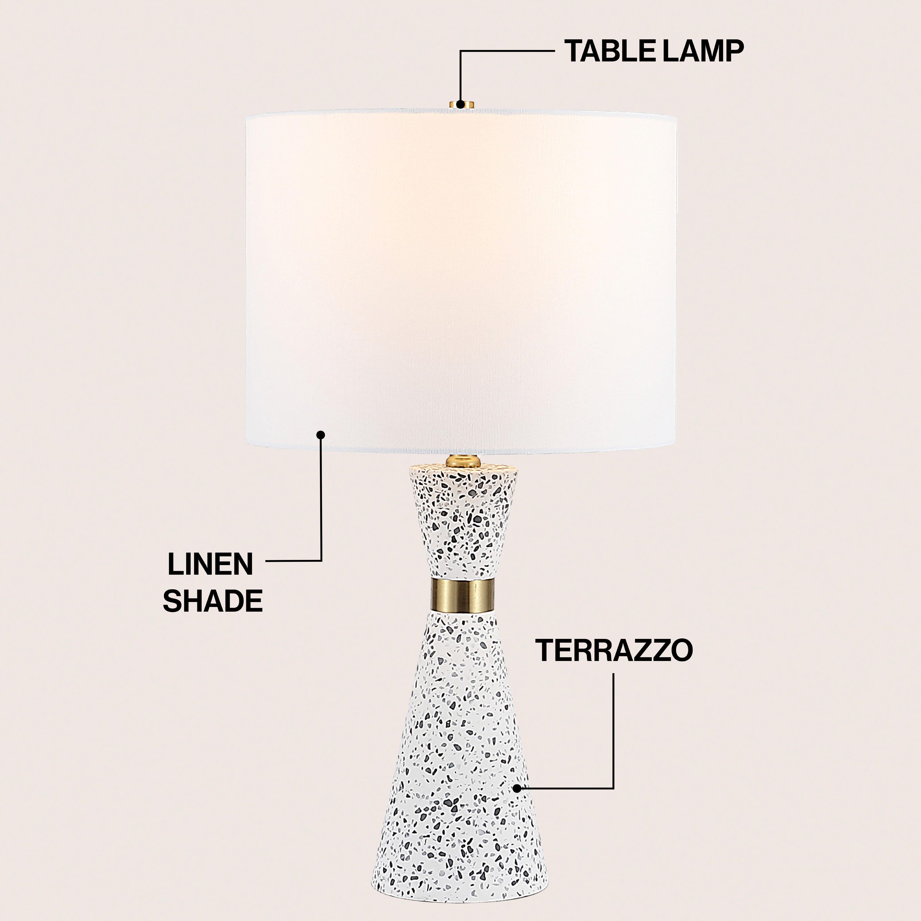JONATHAN Y Artezza Table Lamp, , large