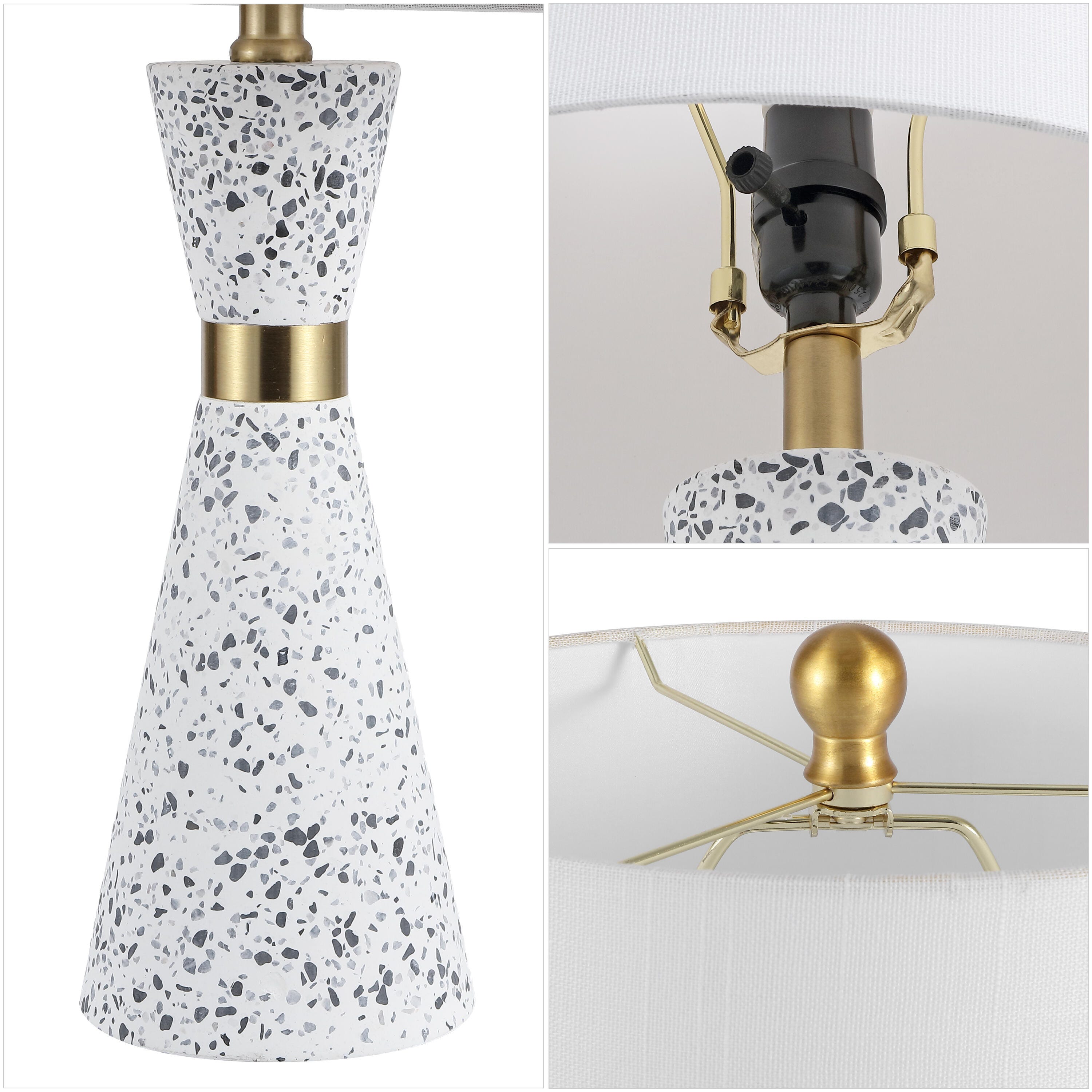 JONATHAN Y Artezza Table Lamp, , large