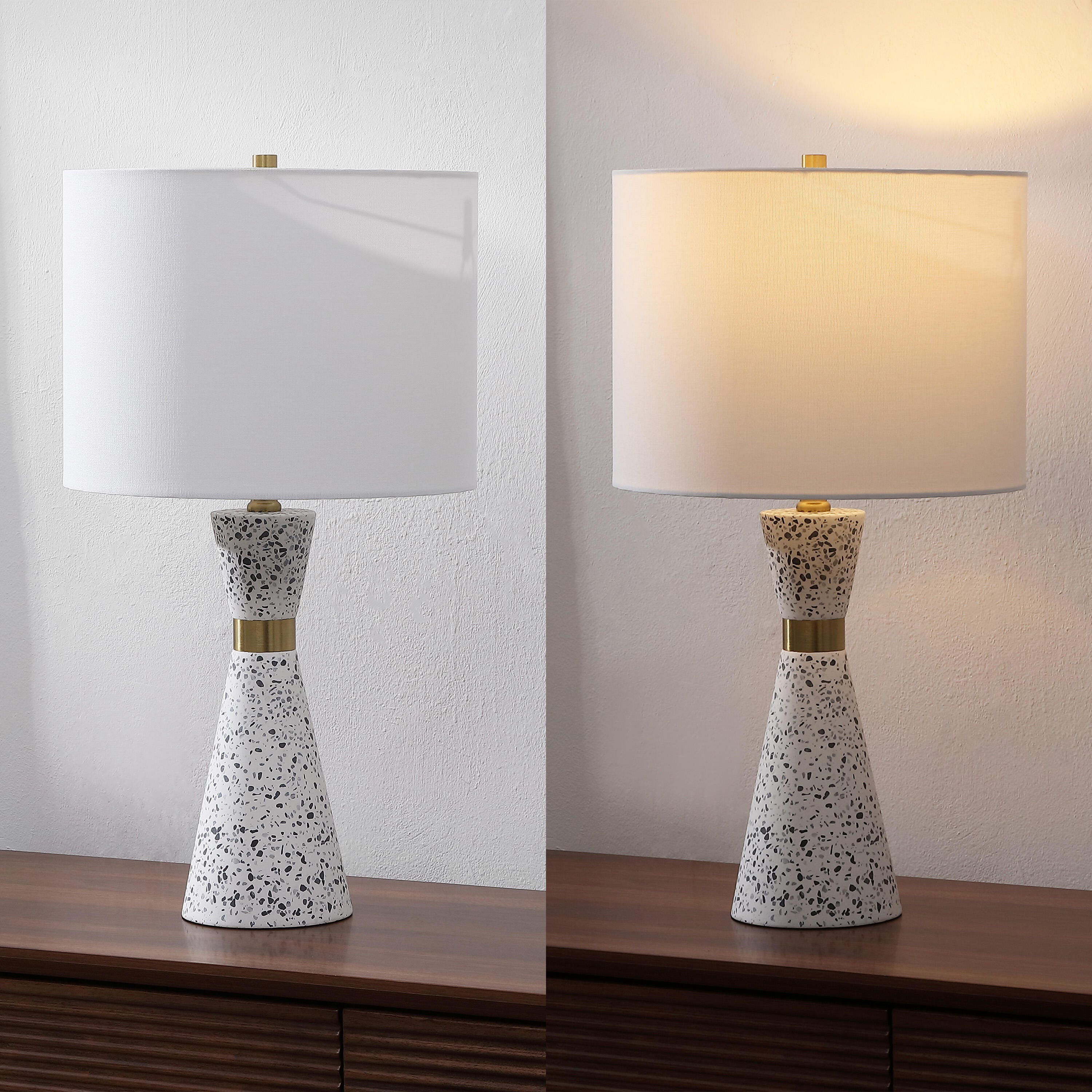 JONATHAN Y Artezza Table Lamp, , large