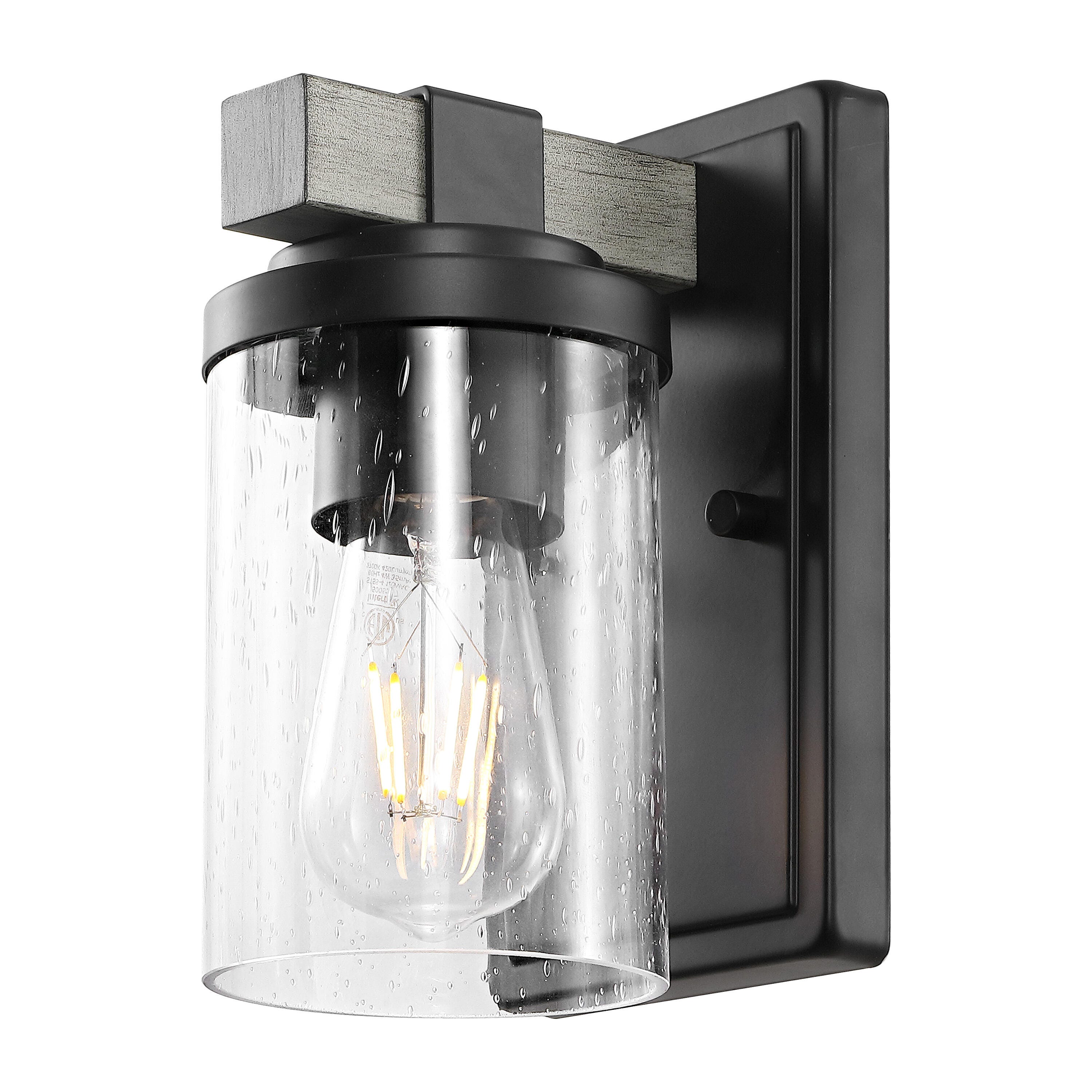 JONATHAN Y Bungalow 1-Light Scone, , large