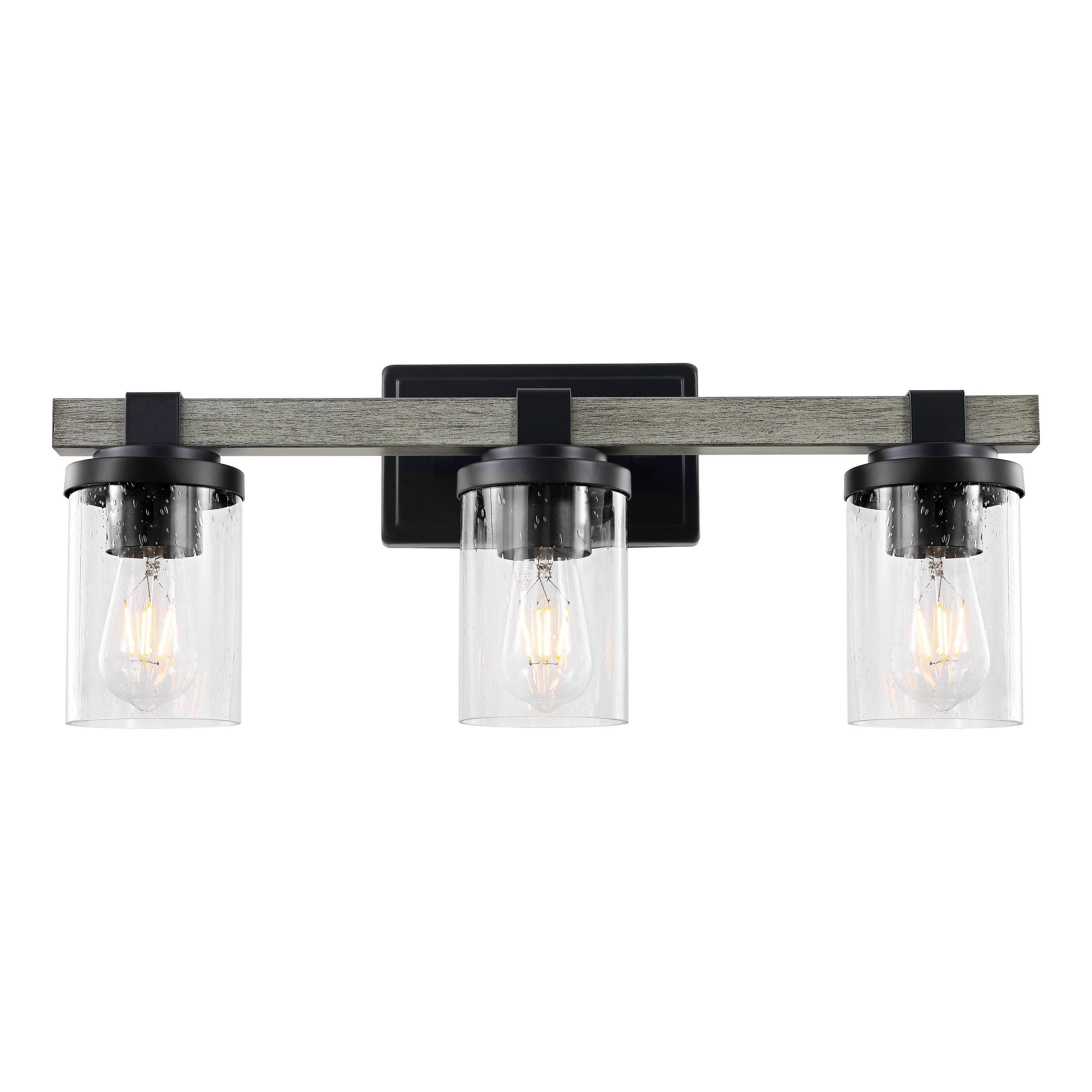 JONATHAN Y Bungalow 3-Light Scone, , large