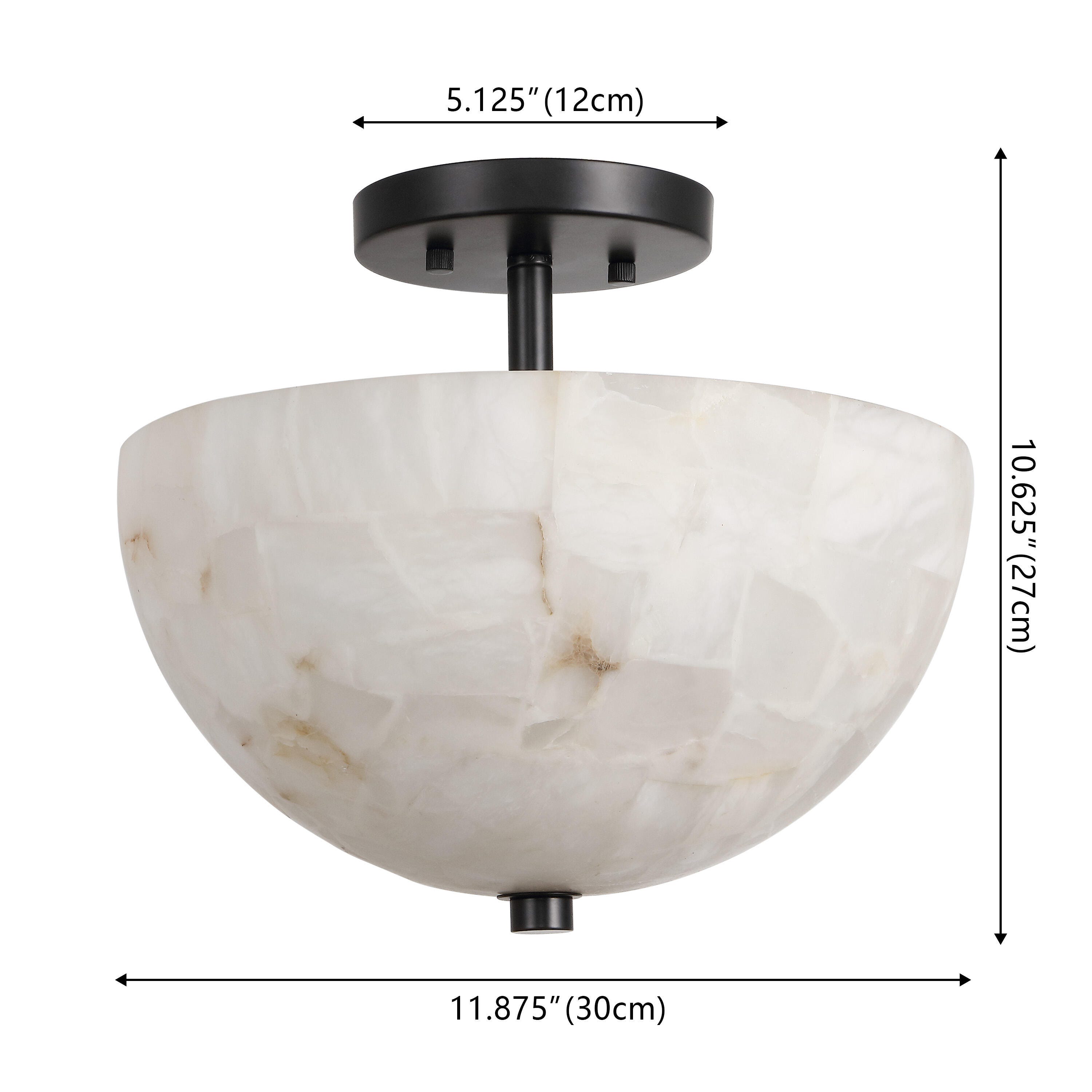 JONATHAN Y Celine Flush Mount Light, , large