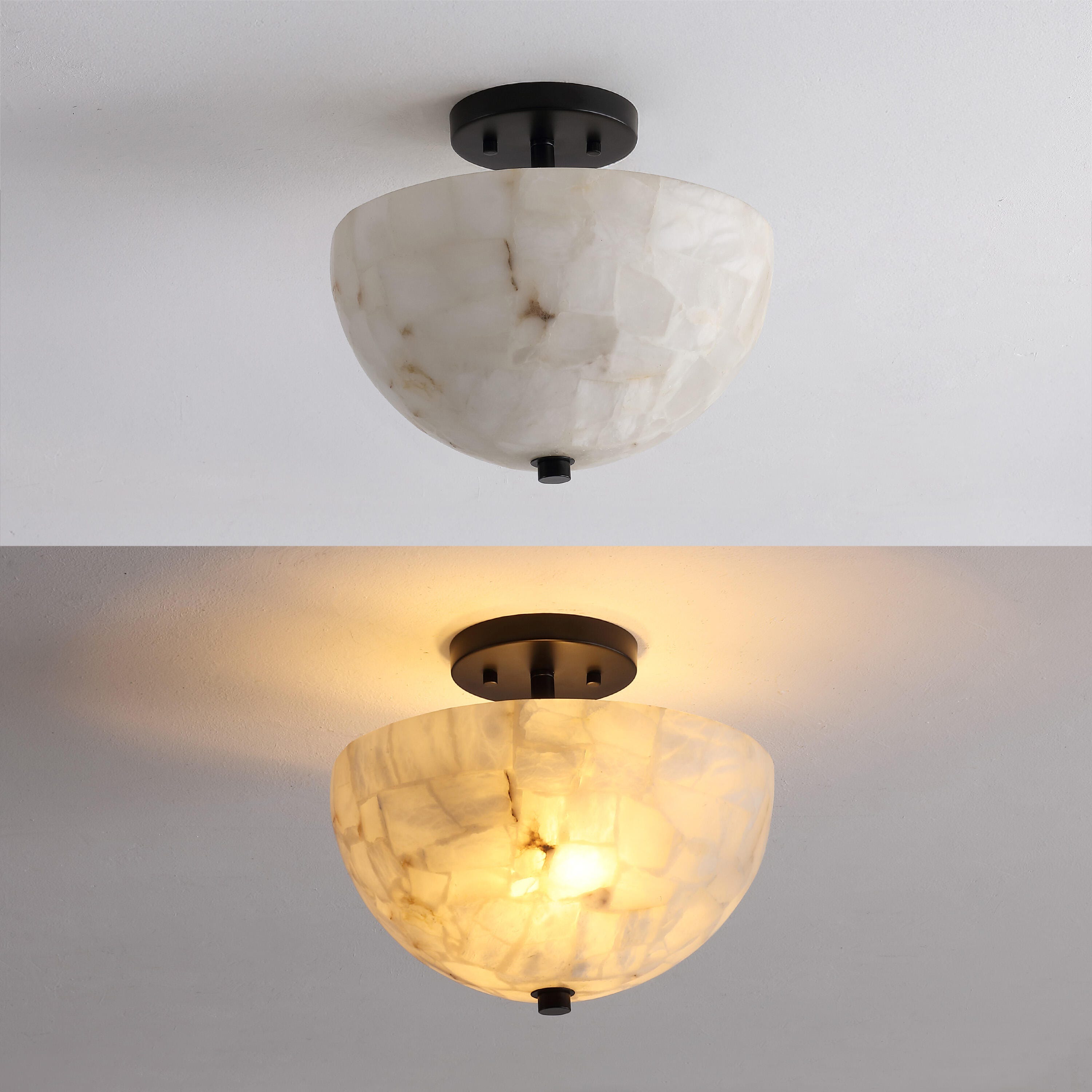 JONATHAN Y Celine Flush Mount Light, , large