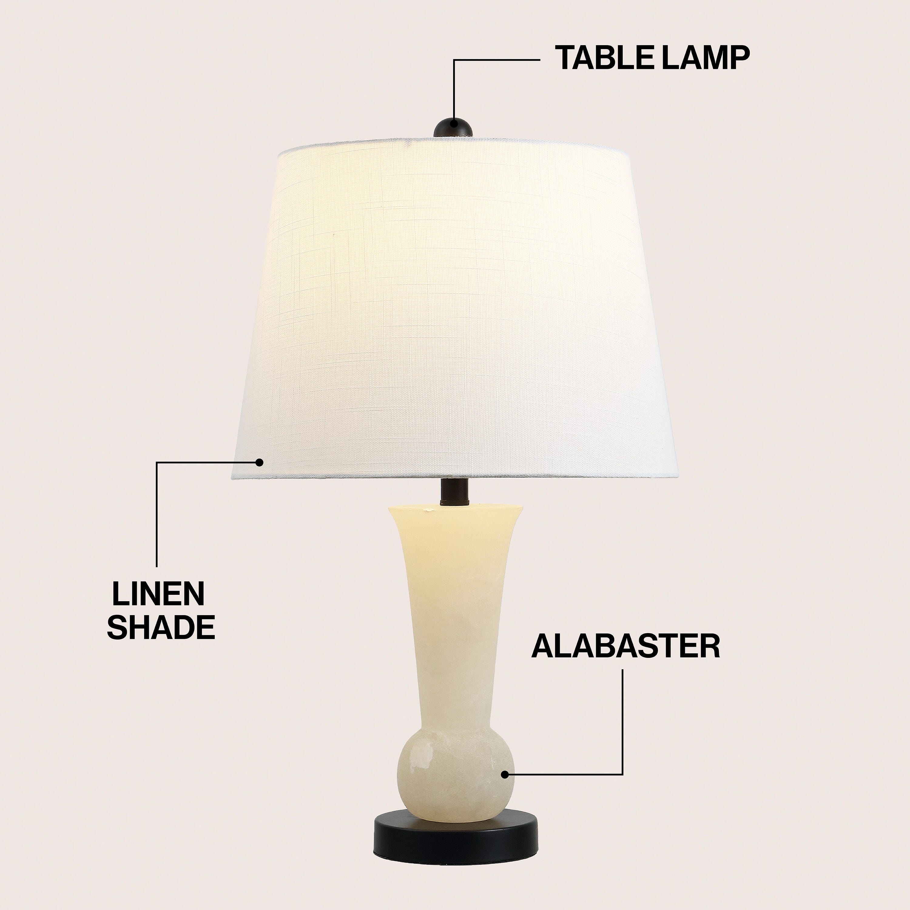 JONATHAN Y Eliza Table Lamp, , large