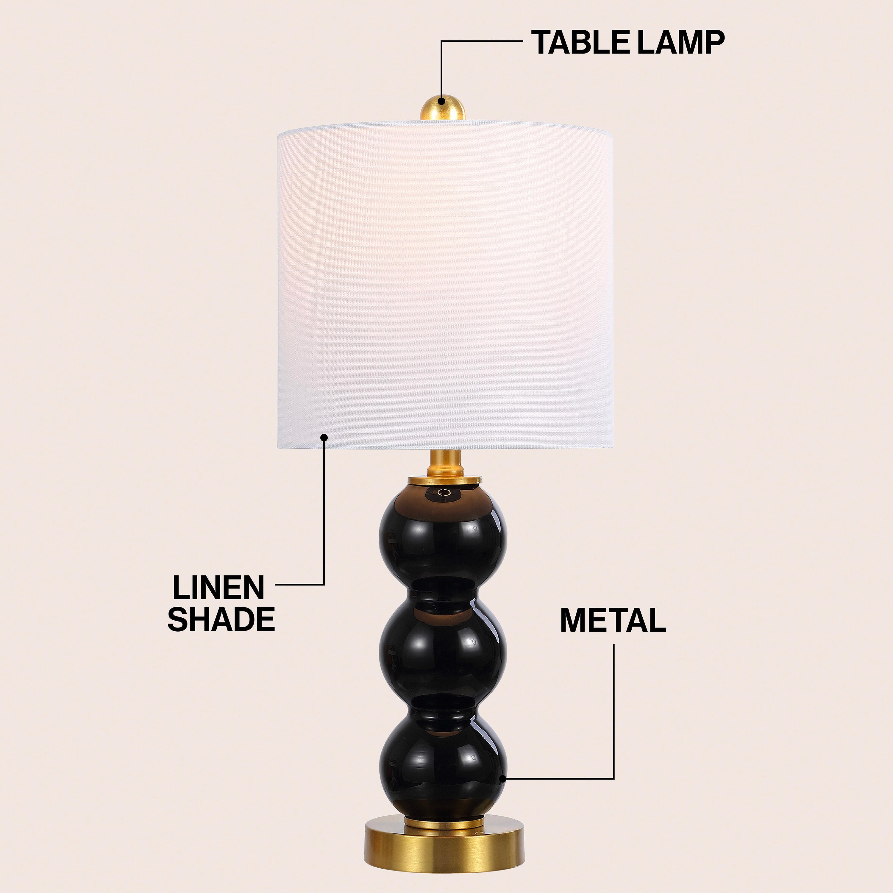 JONATHAN Y February Table Lamp, , large