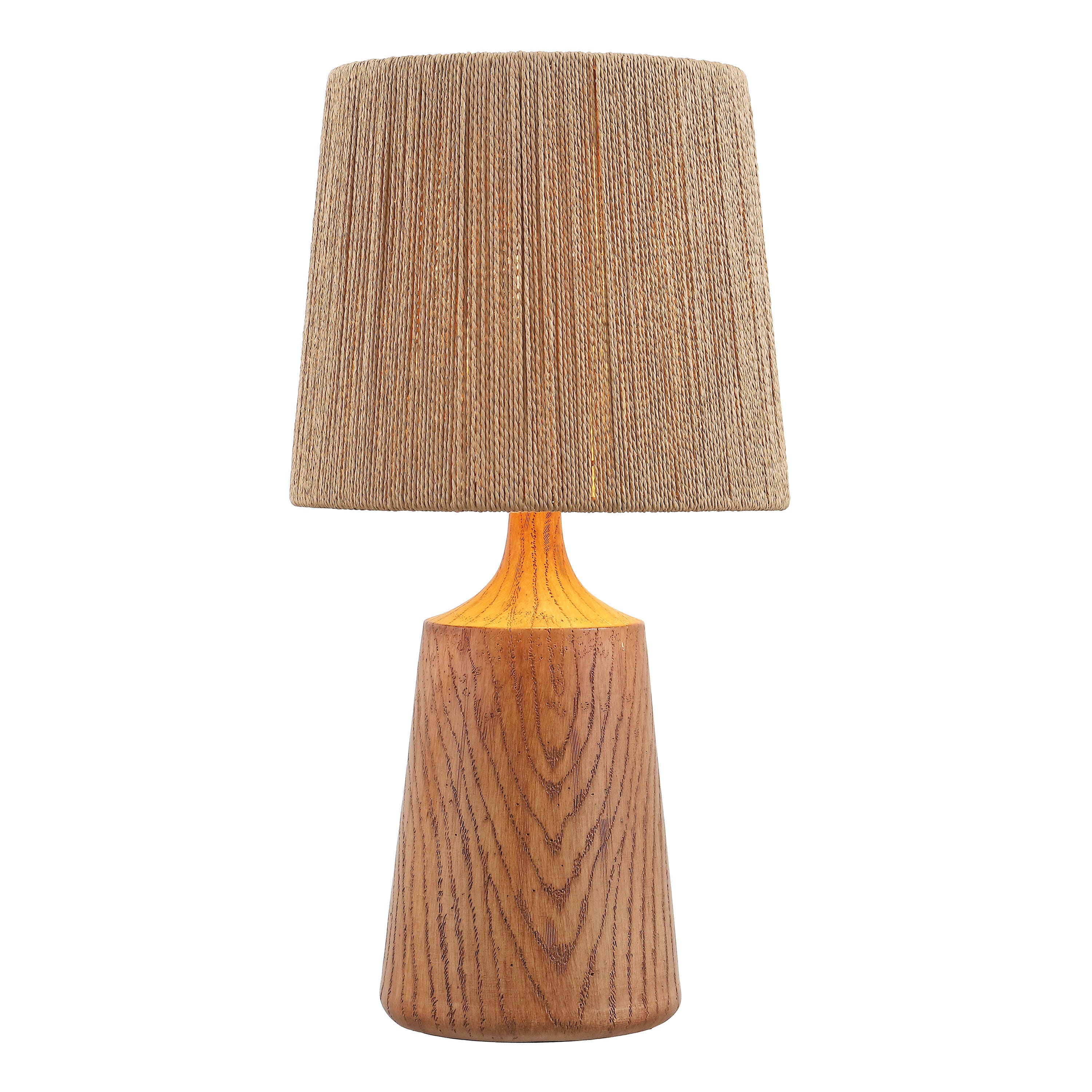 JONATHAN Y Highland Table Lamp, Brown, large