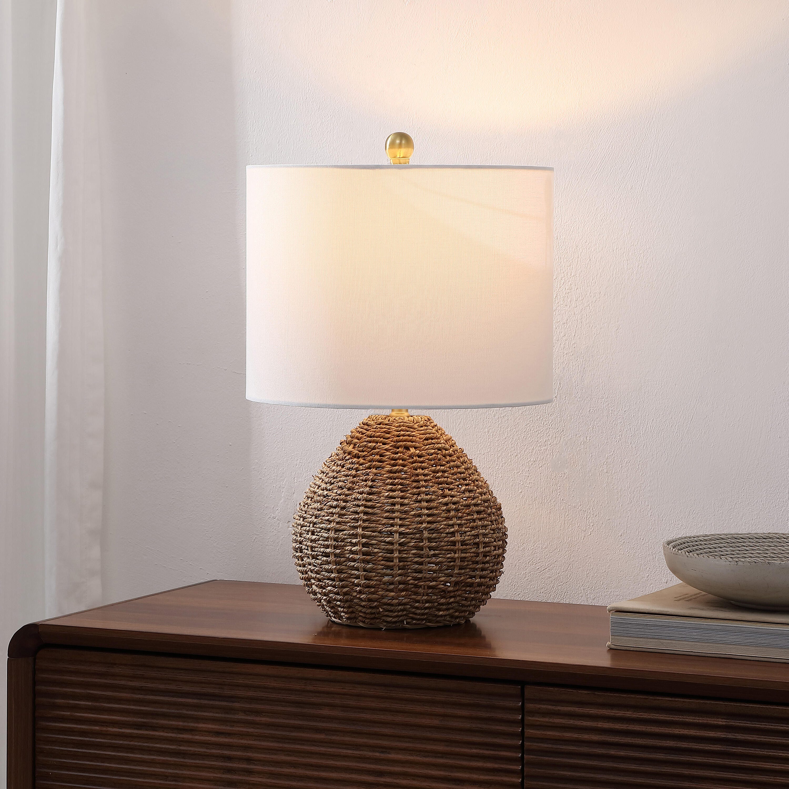 JONATHAN Y Kona Table Lamp, , rollover