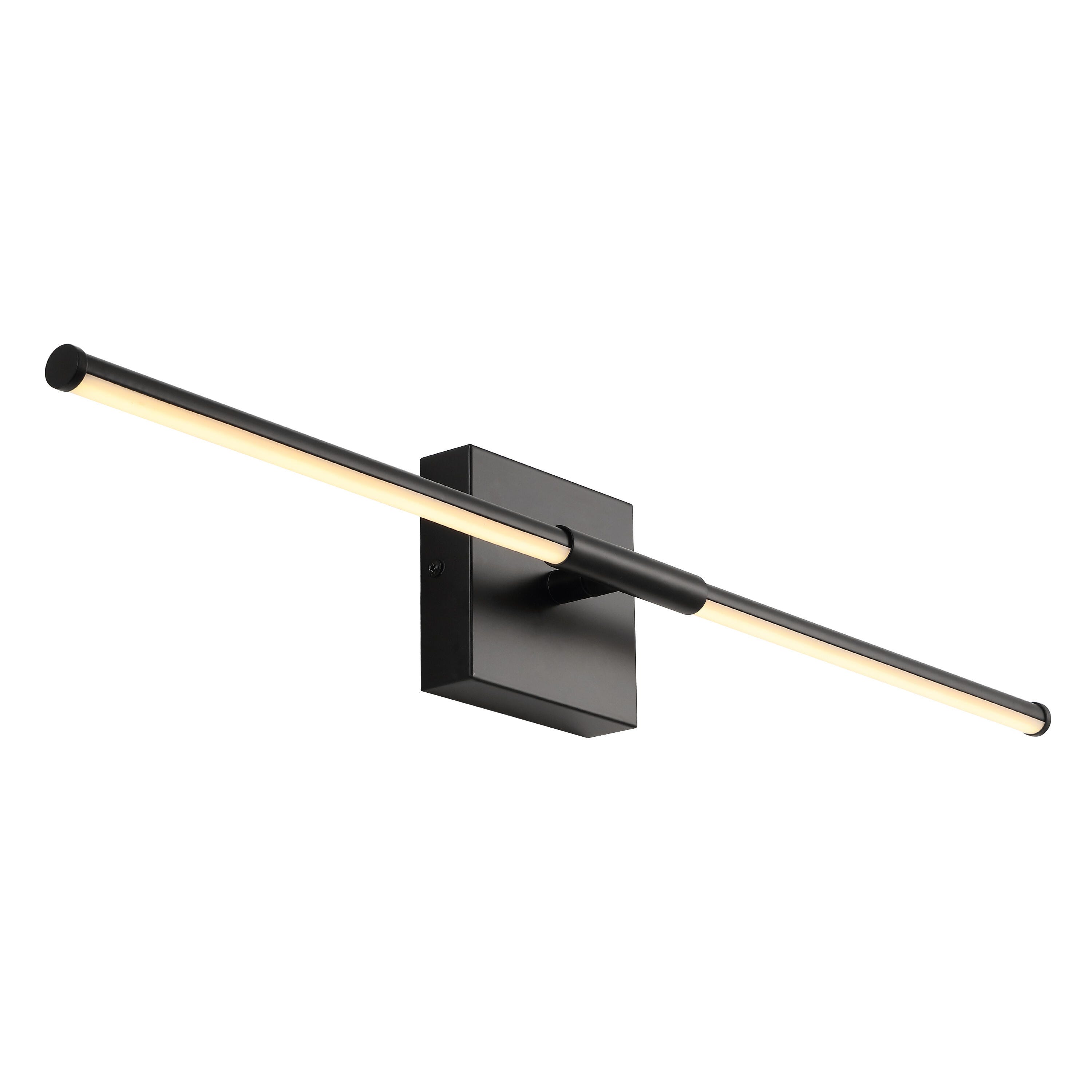 JONATHAN Y McKenna Wall Sconce, Black, large