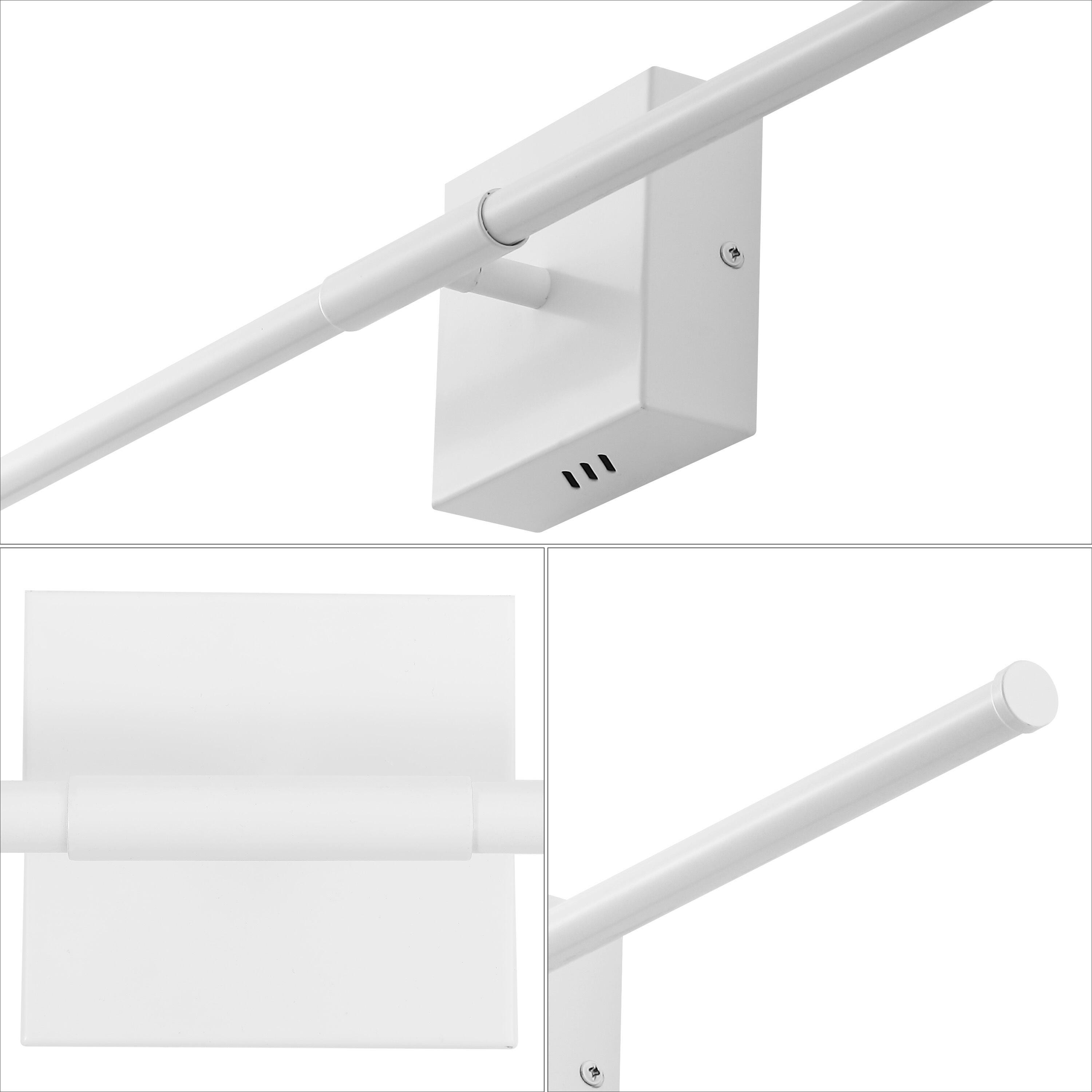 JONATHAN Y McKenna Wall Sconce, White, large