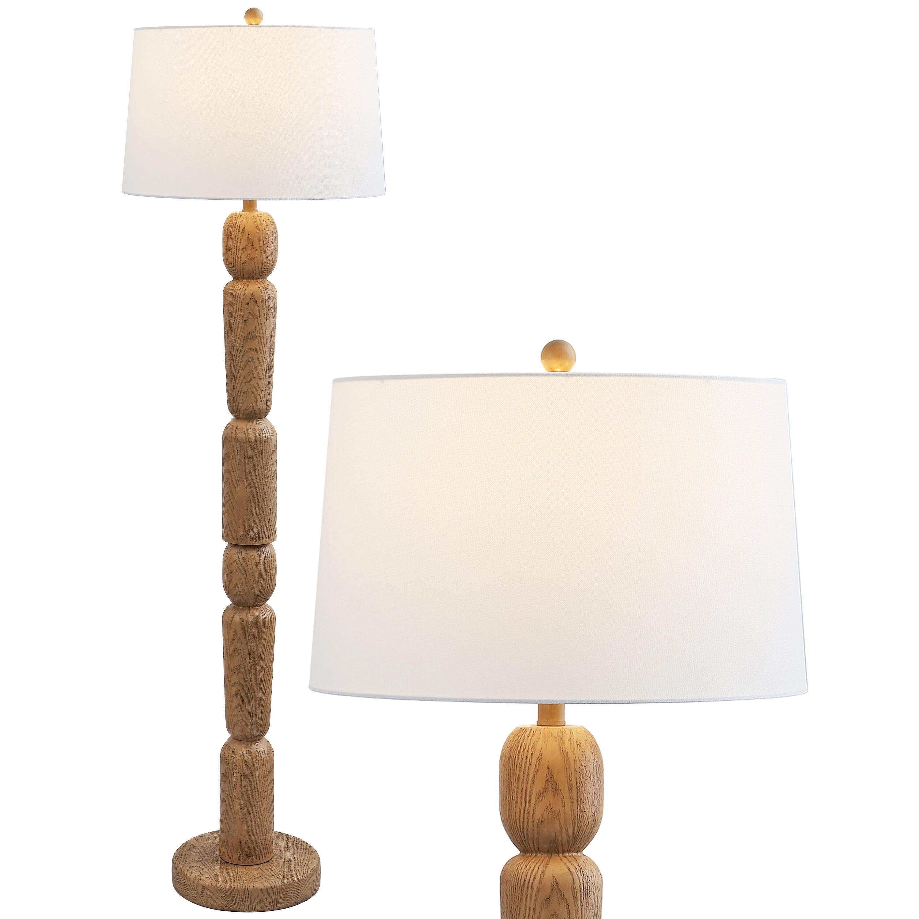 JONATHAN Y Rustara Floor Lamp, , large