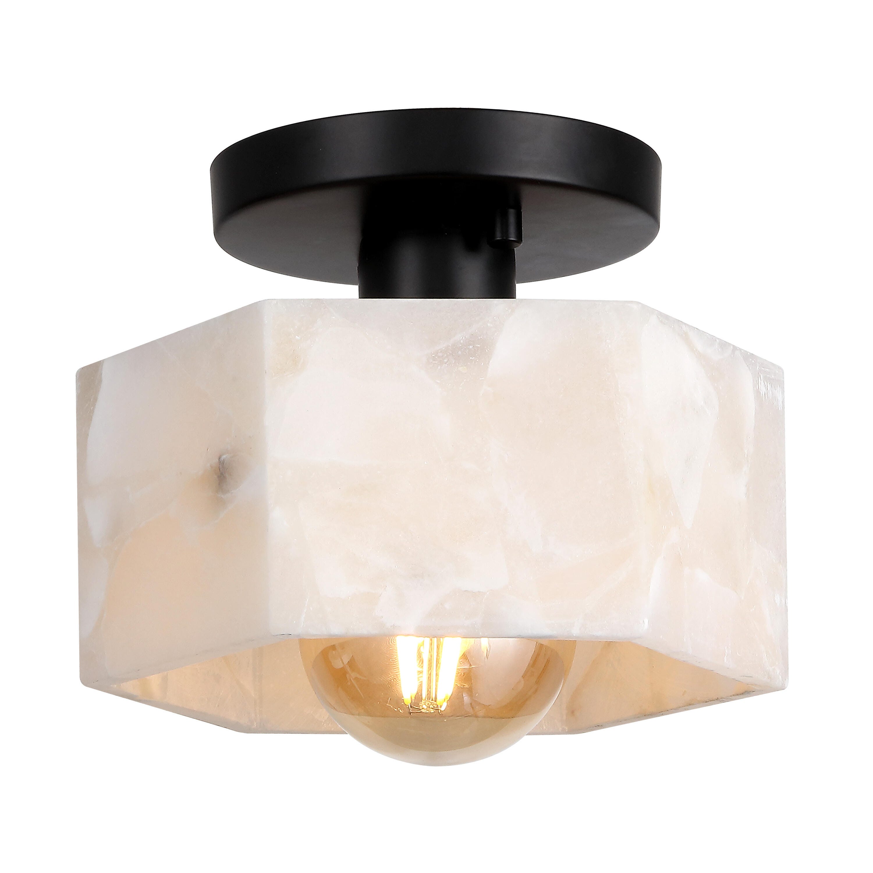 JONATHAN Y Tessa Flush Mount Light, , large
