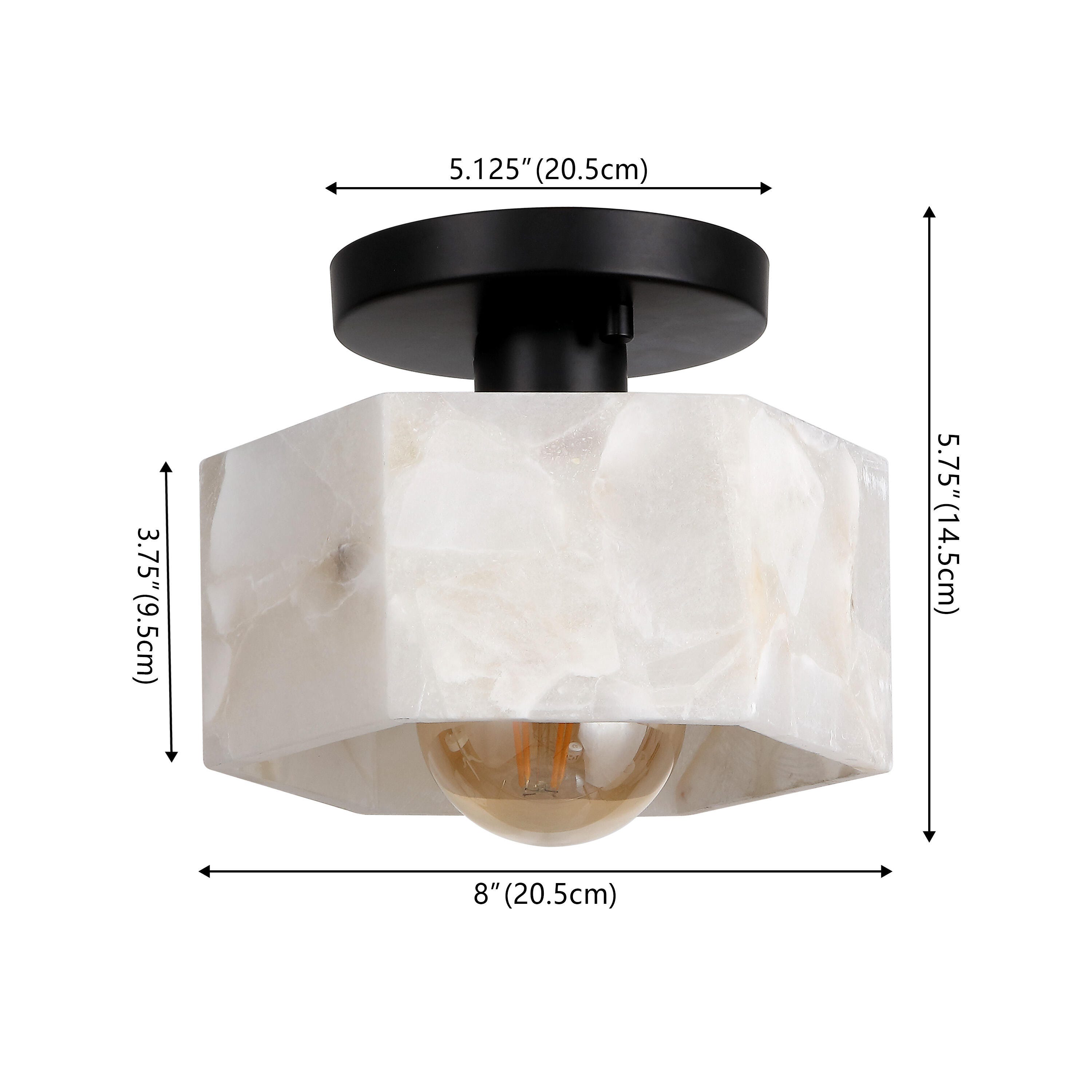 JONATHAN Y Tessa Flush Mount Light, , large