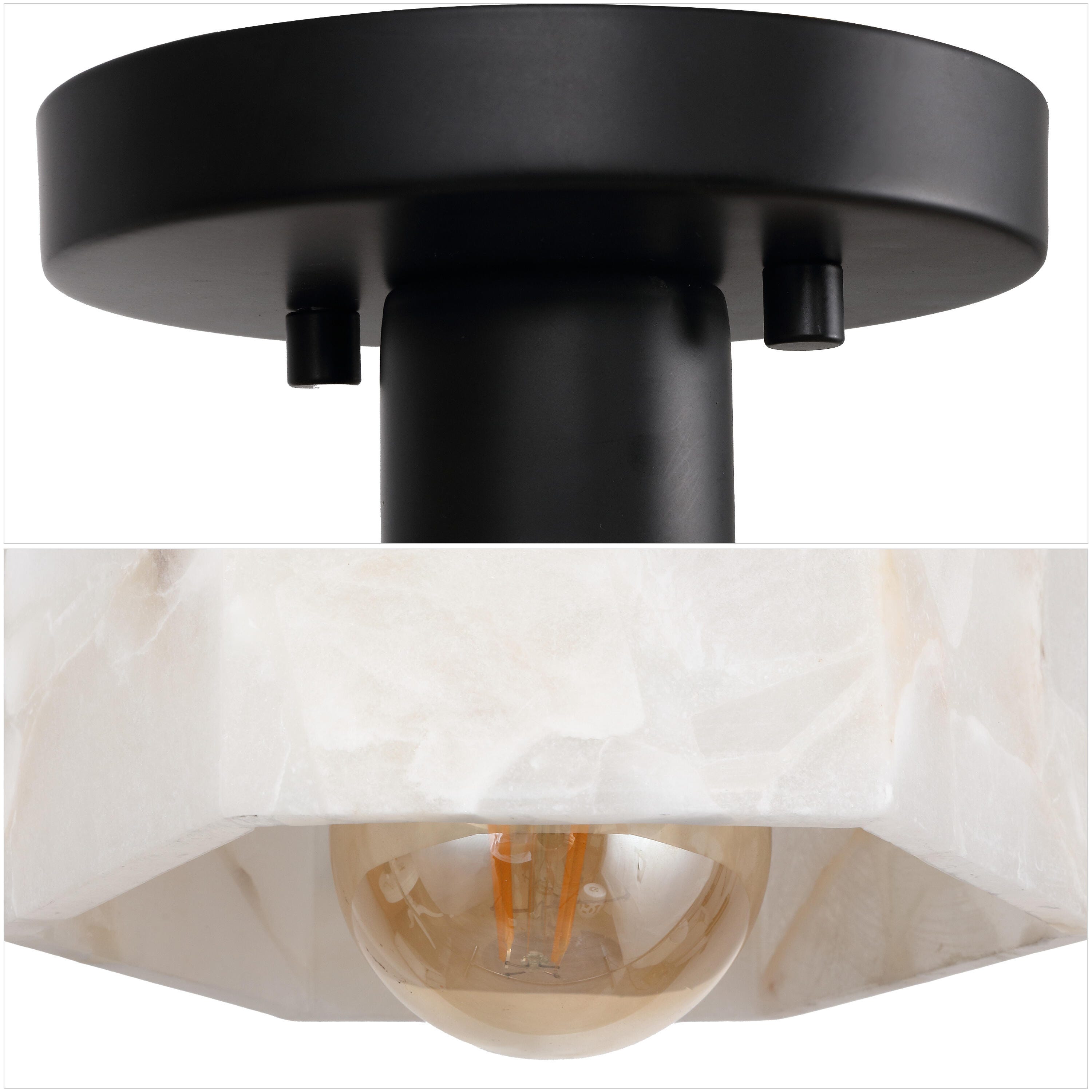 JONATHAN Y Tessa Flush Mount Light, , large