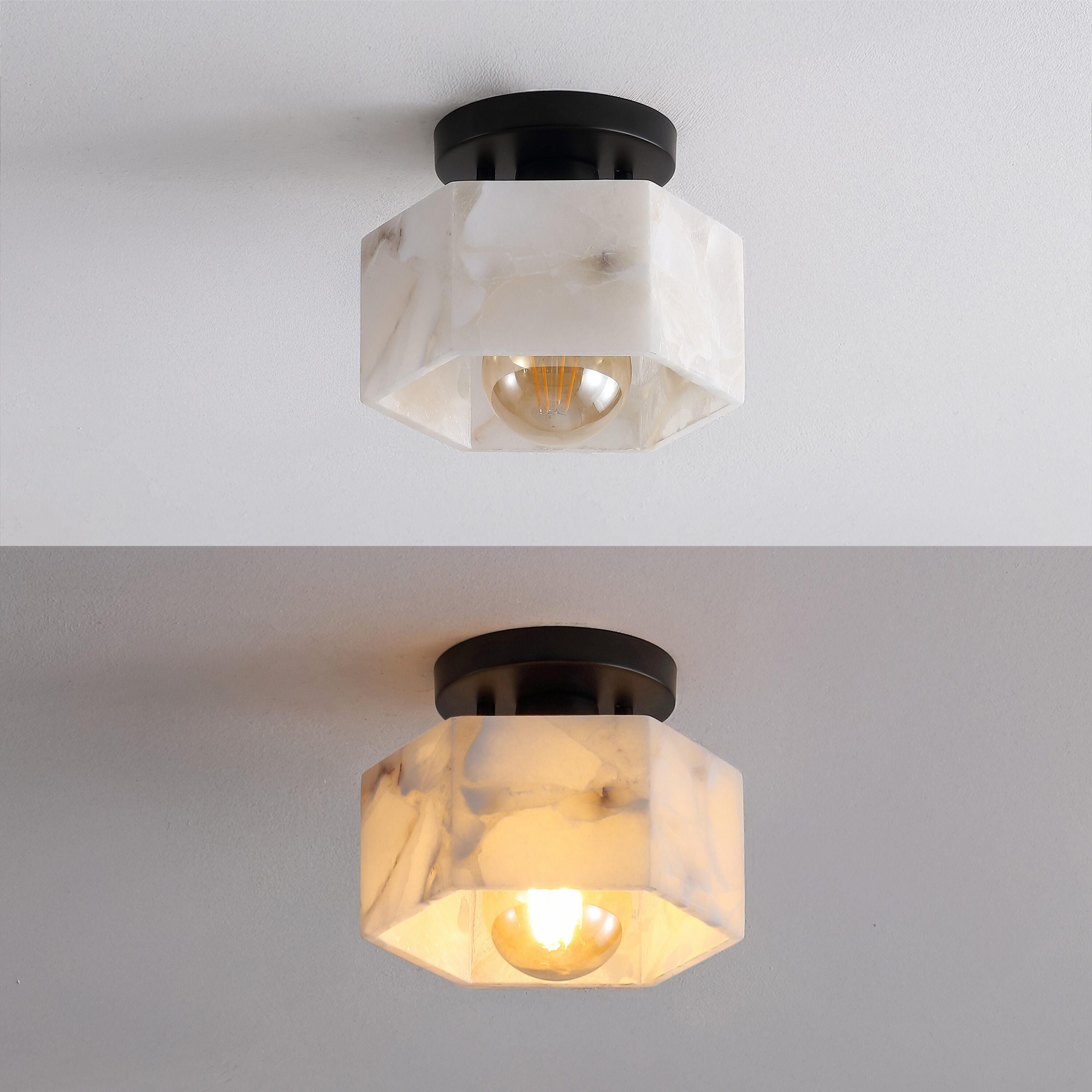 JONATHAN Y Tessa Flush Mount Light, , large