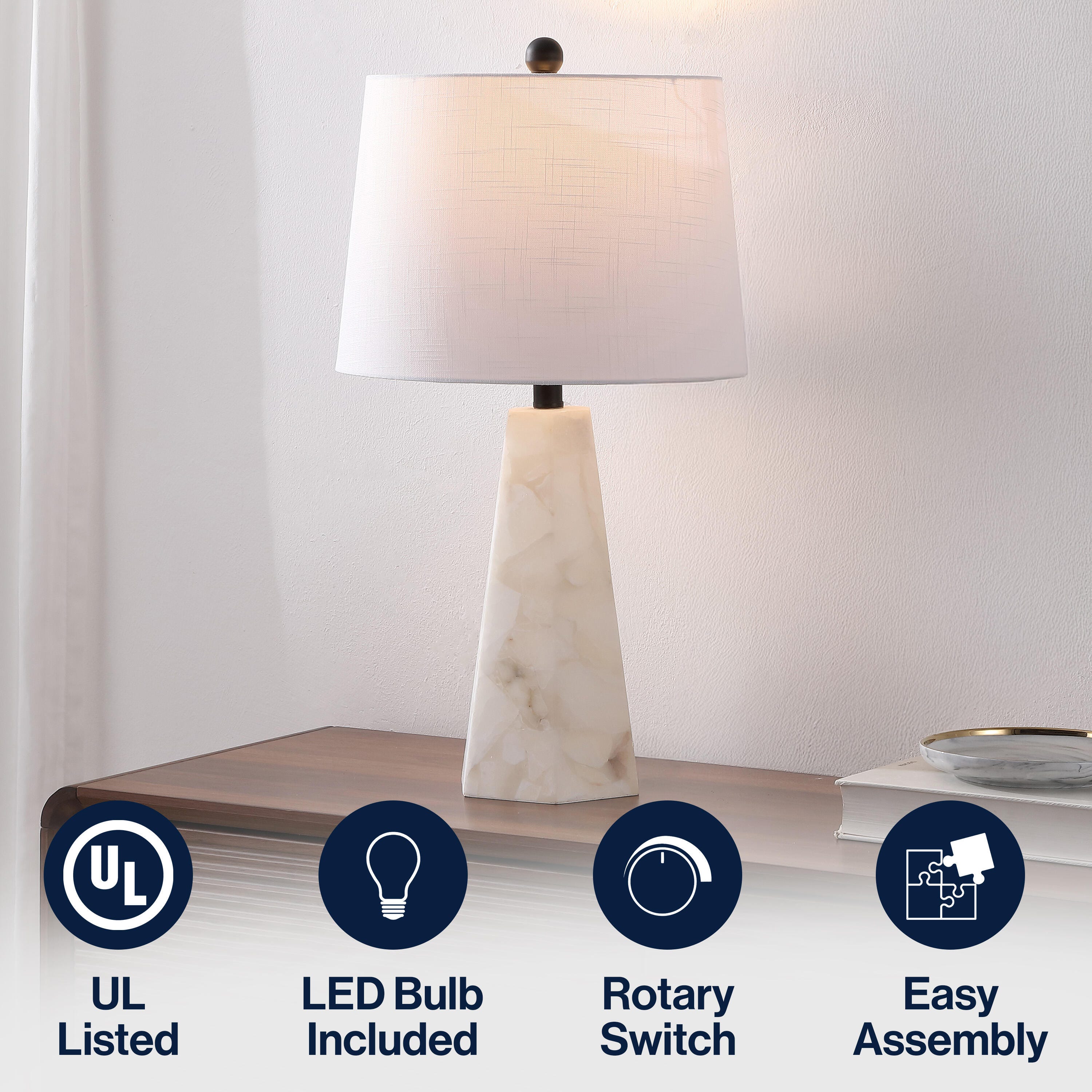 JONATHAN Y Xio Table Lamp, , large